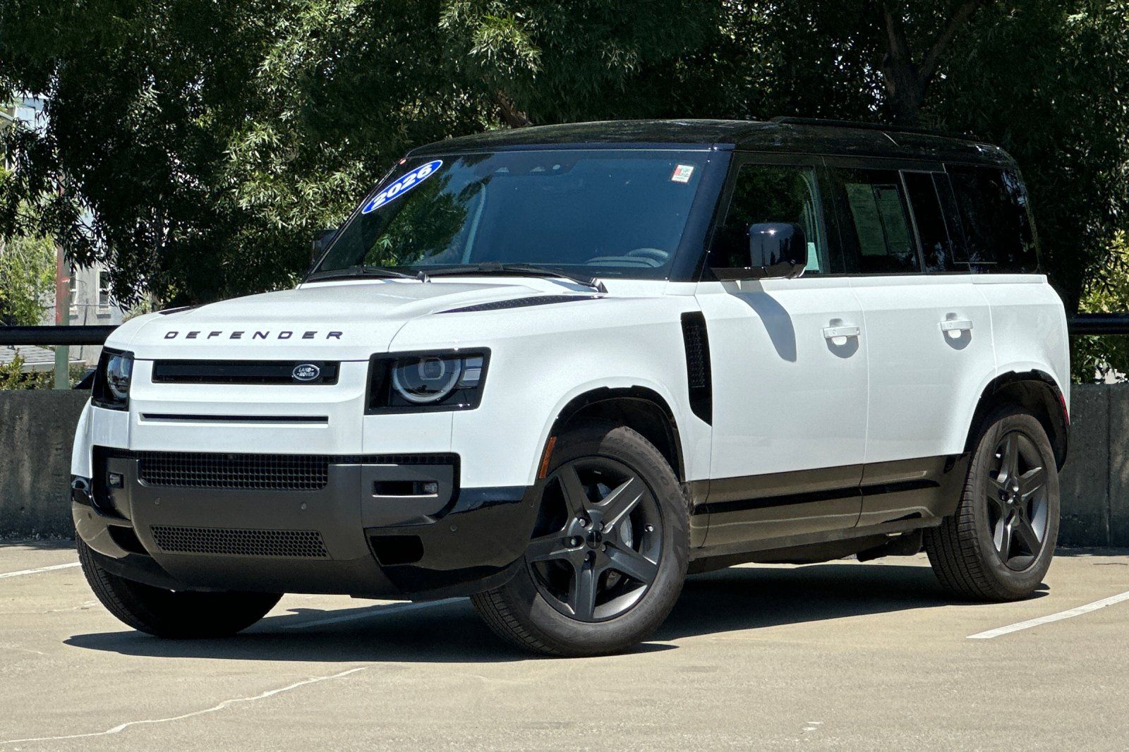 White 2026 Land Rover Defender SUV / Crossover All-Wheel Drive 8-Speed Automatic