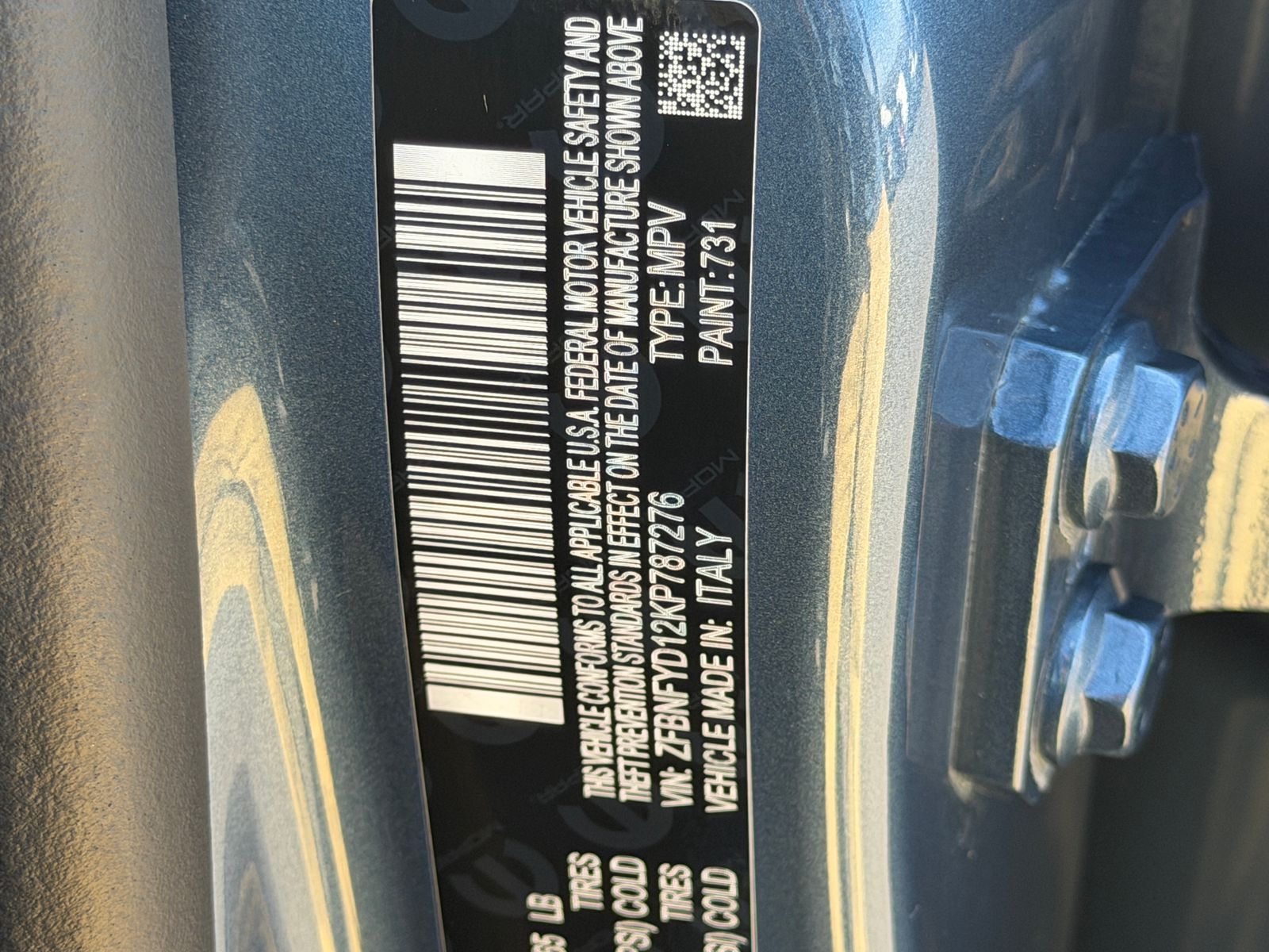 Used 2019 Blue Metallic FIAT Trekking Plus image 29