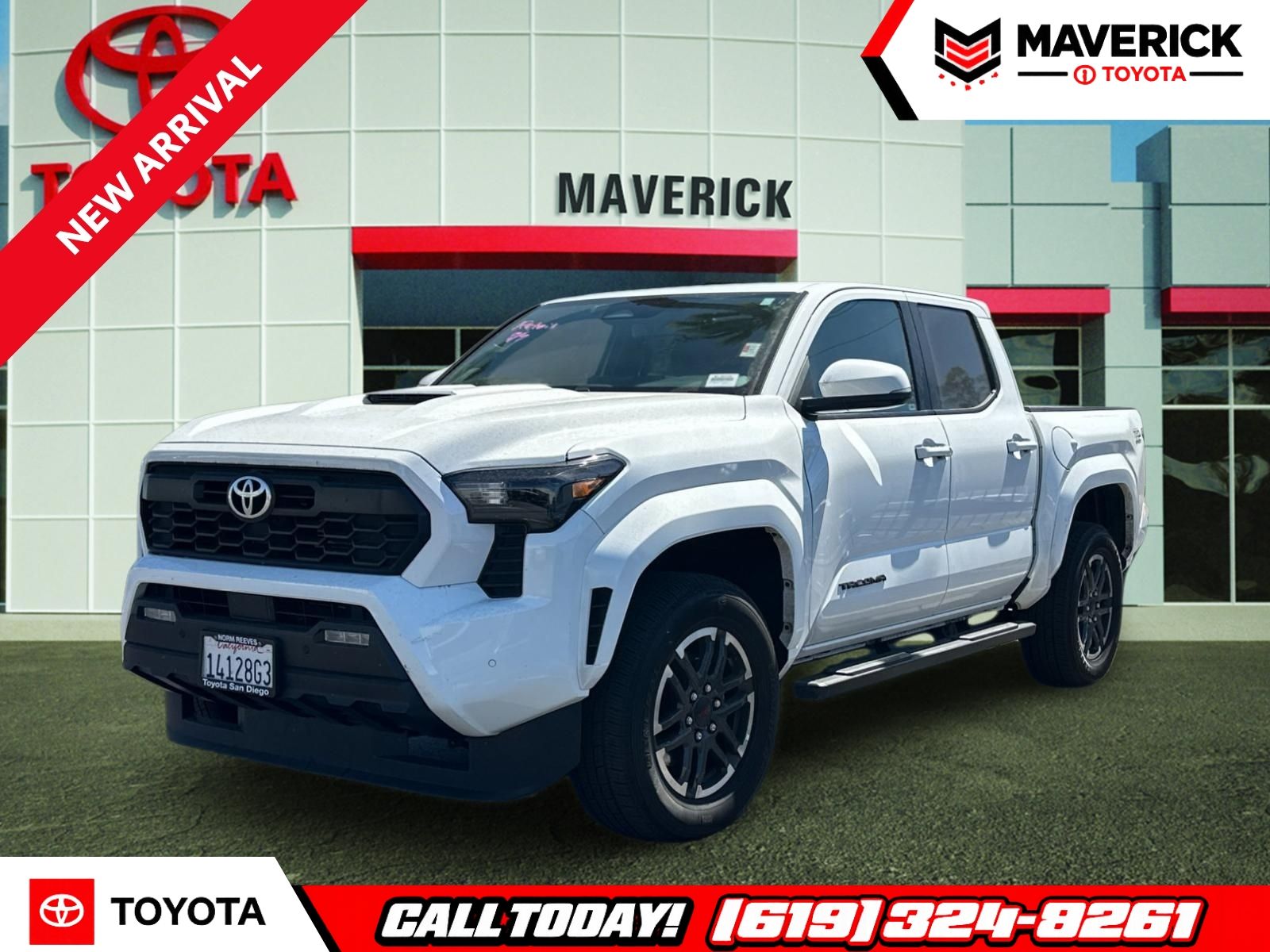 Ice 2025 Toyota Tacoma Pickup Truck Four-Wheel Drive 8-Speed Automatic