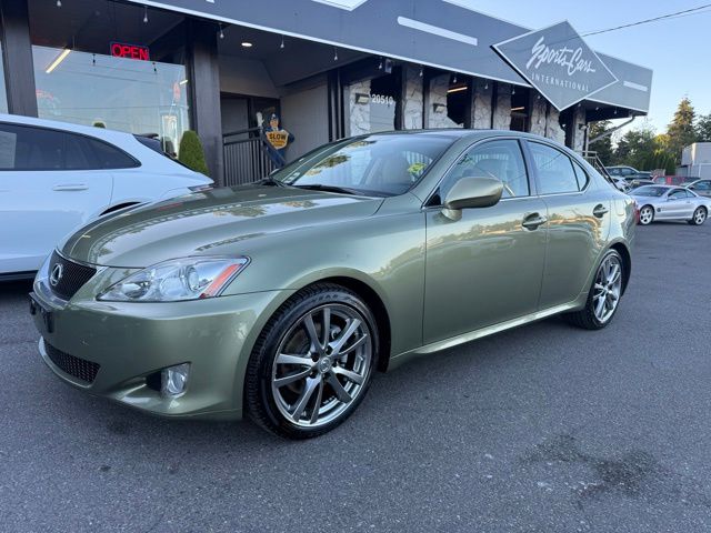 Desert Sage Metallic 2008 Lexus IS Sedan Rear-Wheel Drive 6-Speed Automatic