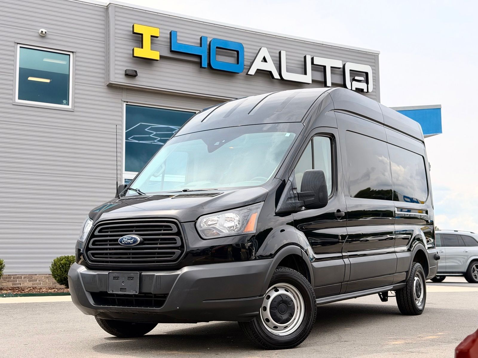 Shadow Black 2018 Ford Transit Cargo Van Rear-Wheel Drive 6-Speed Automatic Overdrive