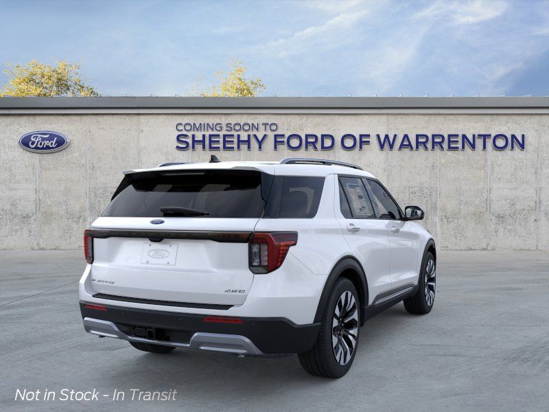 New 2026 Star White Metallic Tri-Coat Ford Platinum image 8