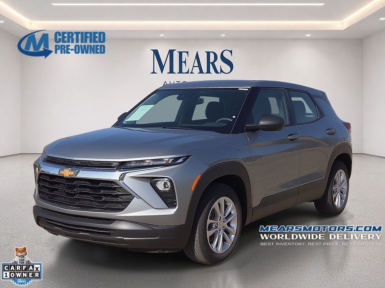Sterling Gray Metallic 2024 Chevrolet Trailblazer SUV / Crossover Front-Wheel Drive Continuously Variable Transmission