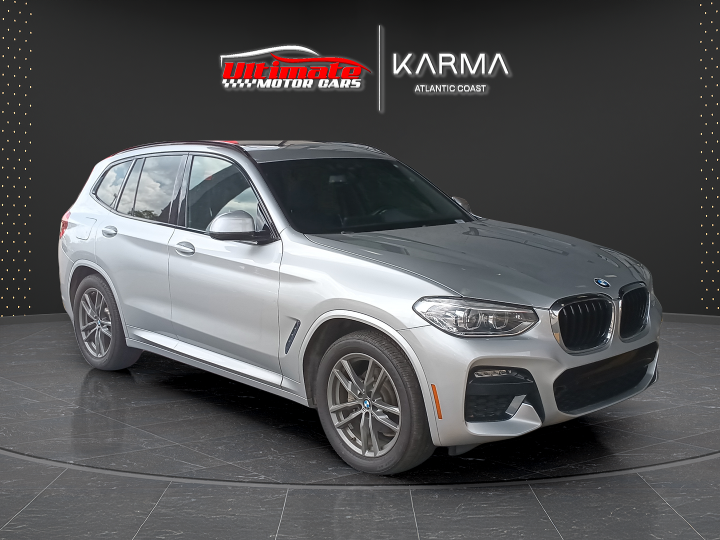 Glacier Silver Metallic 2020 BMW X3 xDrive30i AWD SUV / Crossover All-Wheel Drive 8-Speed Automatic