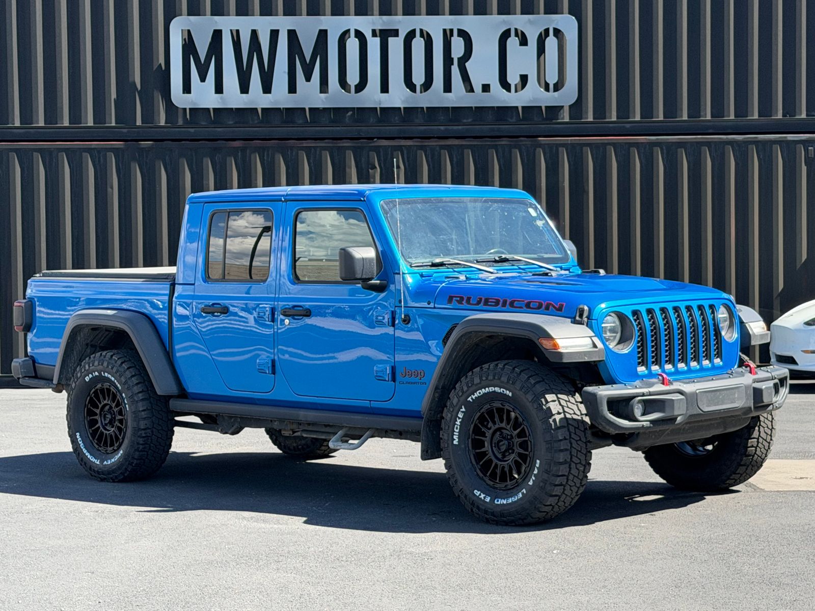 Hydro Blue Pearlcoat 2021 Jeep Gladiator Pickup Truck Four-Wheel Drive 8-Speed Automatic