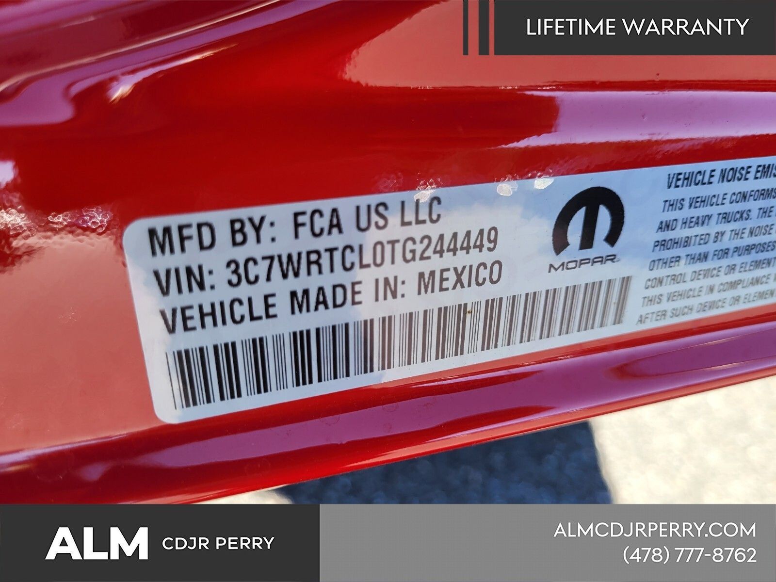 New 2026 Flame Red Clear-Coat Exterior Paint RAM Tradesman image 21