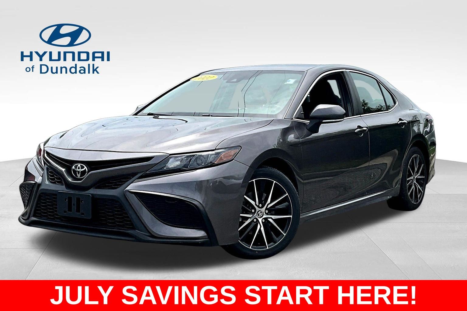 Predawn Gray Mica 2022 Toyota Camry Sedan Front-Wheel Drive 8-Speed Automatic