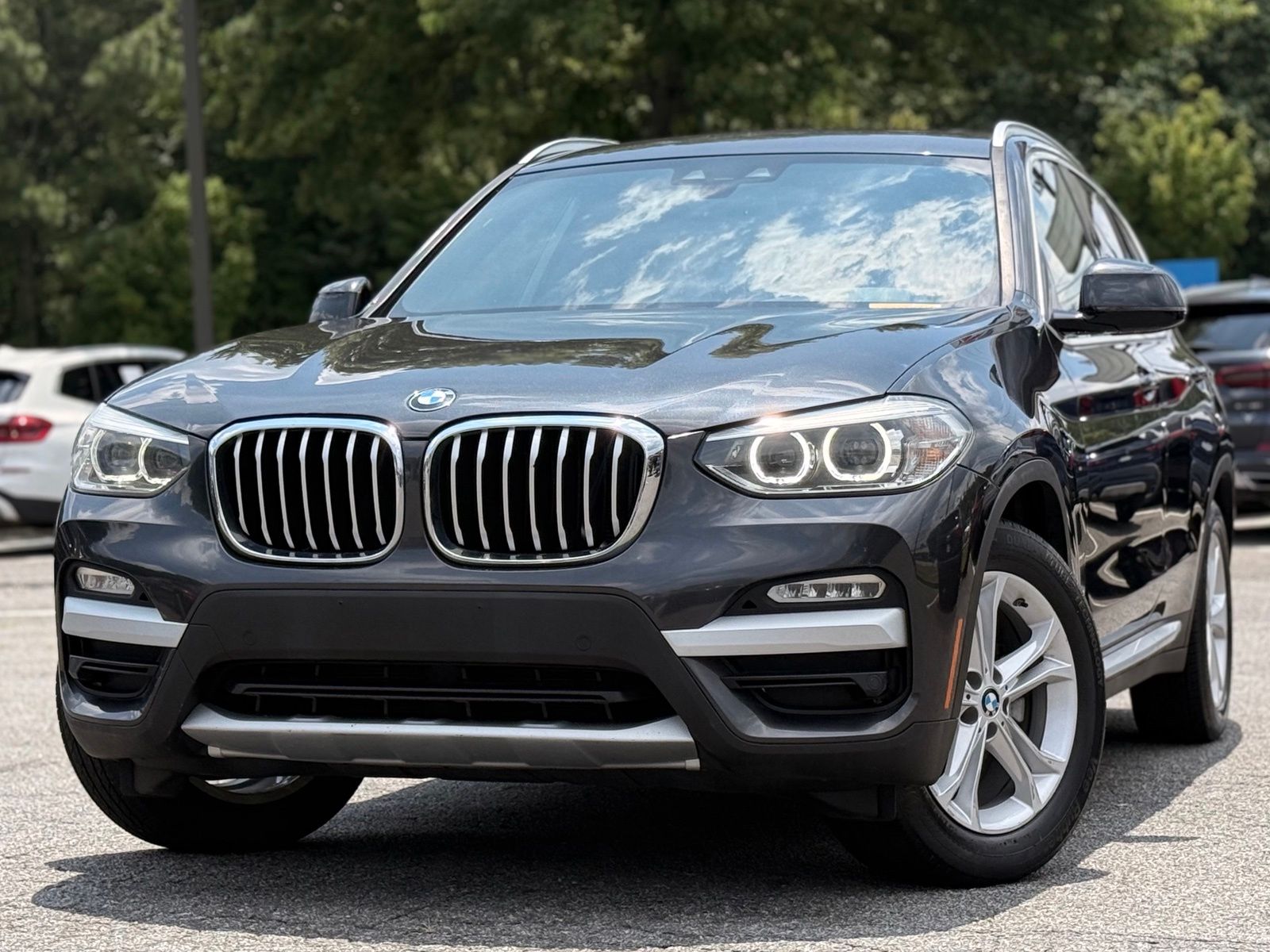 Gray (Dark Graphite Metallic) 2018 BMW X3 xDrive30i AWD SUV / Crossover All-Wheel Drive 8-Speed Automatic