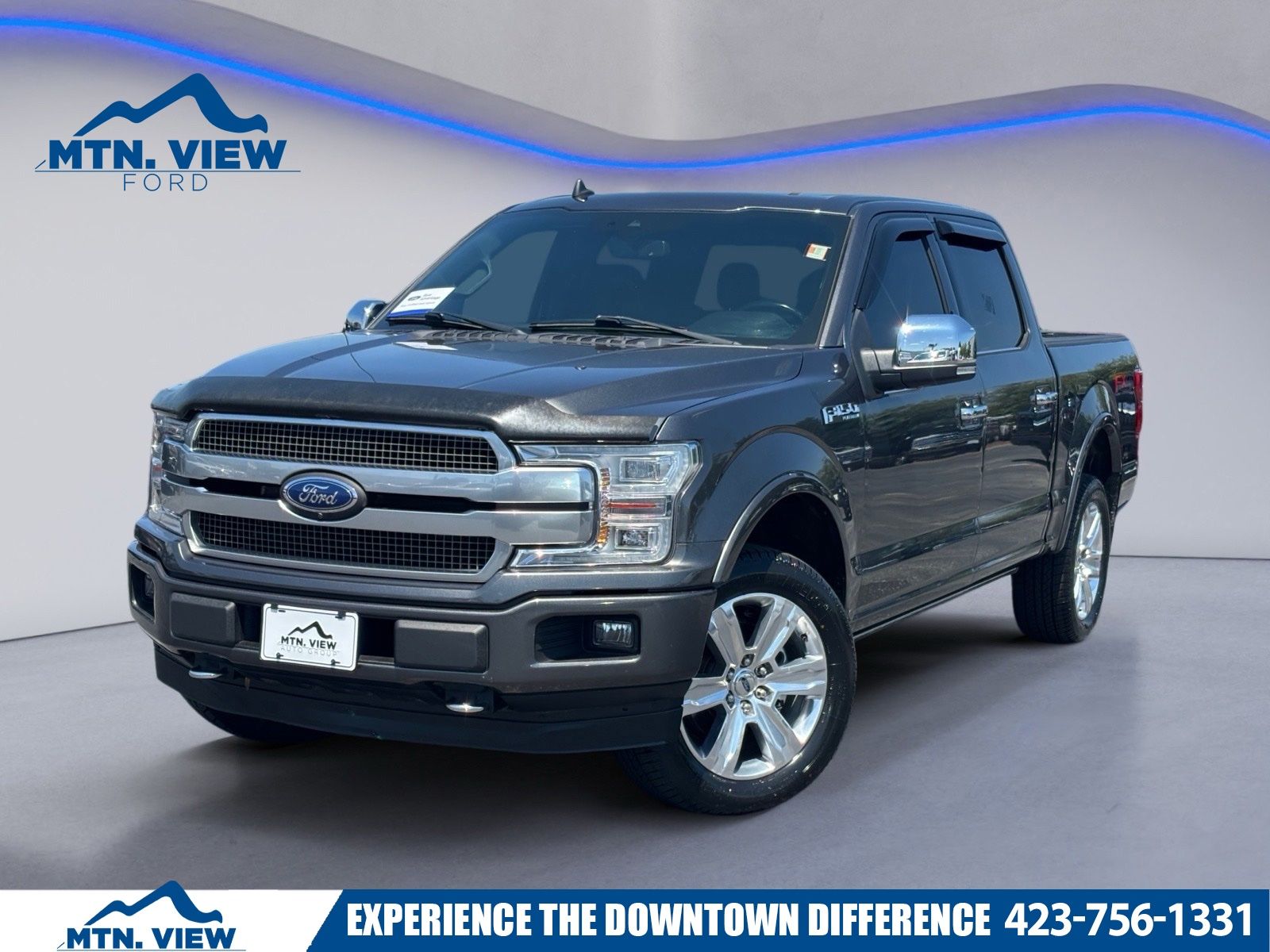 Gray (Magnetic) 2020 Ford F-150 Pickup Truck Four-Wheel Drive Automatic