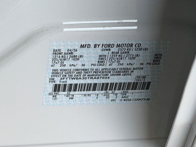 New 2026 Oxford White Ford XL image 31