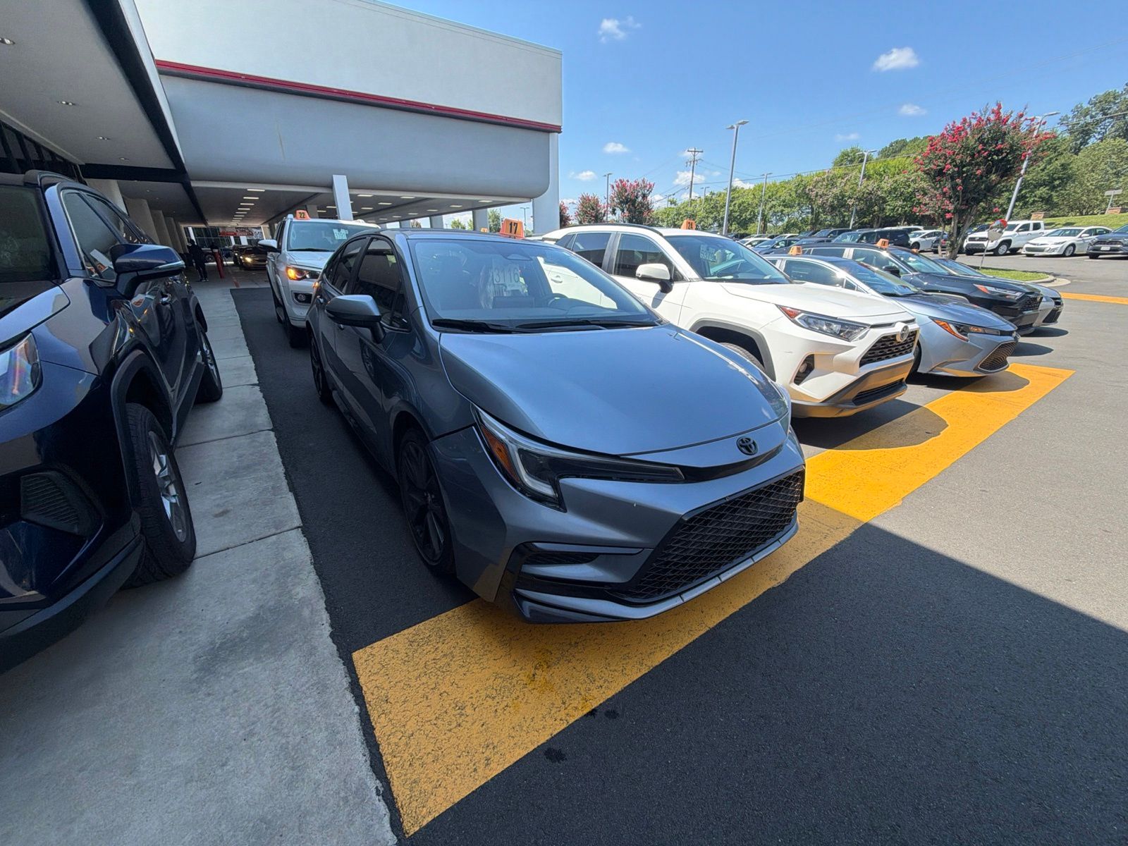Celestite 2023 Toyota Corolla Sedan Front-Wheel Drive Continuously Variable Transmission