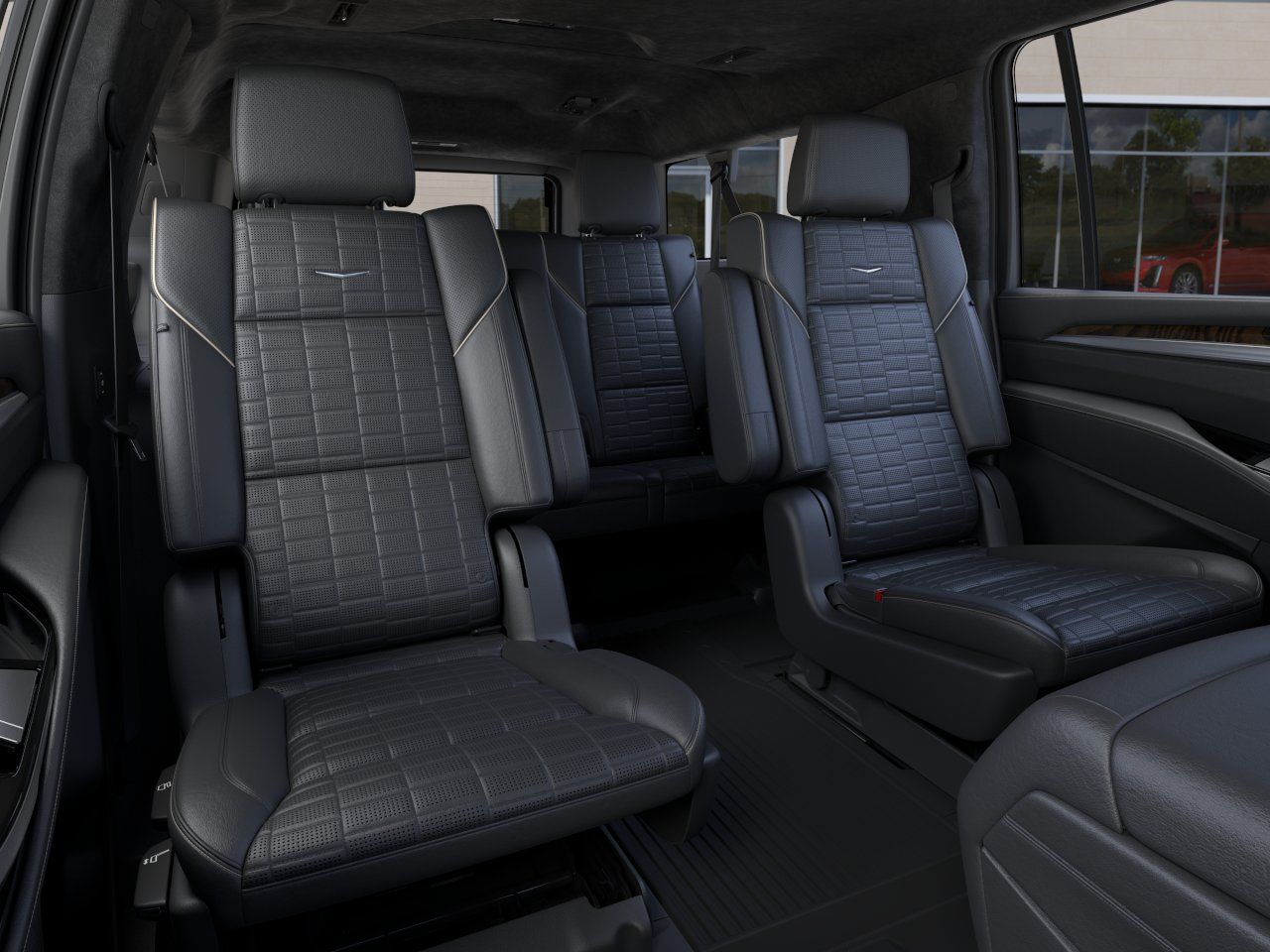 2026 Cadillac Escalade ESV Platinum Edition White at Ross Downing Buick GMC