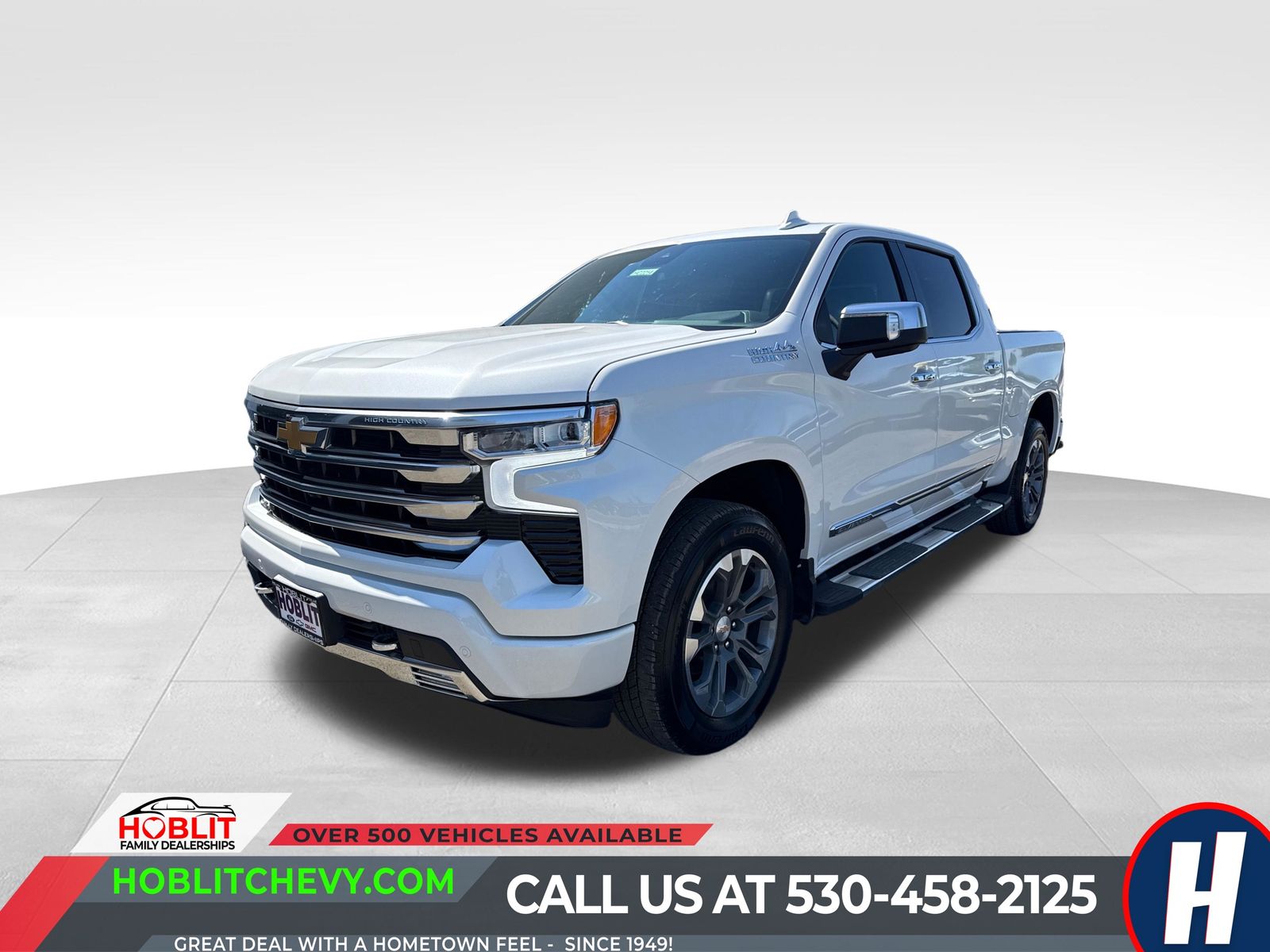 White (Iridescent Pearl Tricoat) 2025 Chevrolet Silverado 1500 Pickup Truck Four-Wheel Drive Automatic