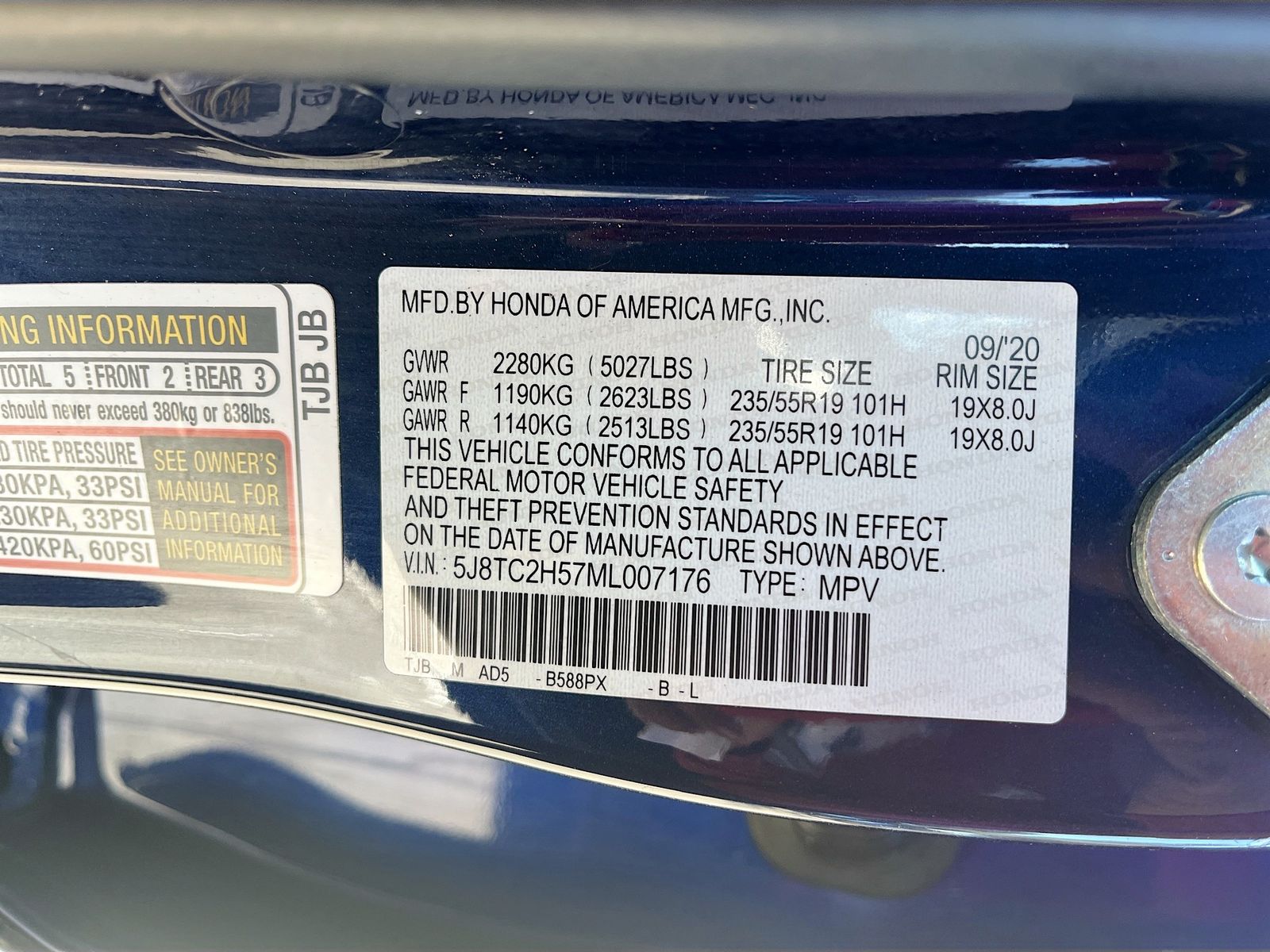 Used 2021 Blue Acura Technology Package image 34
