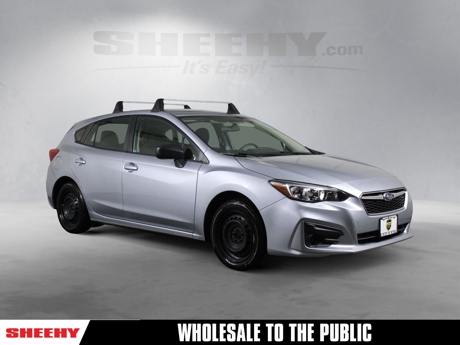 Ice Silver Metallic 2019 Subaru Impreza Hatchback All-Wheel Drive Continuously Variable Transmission