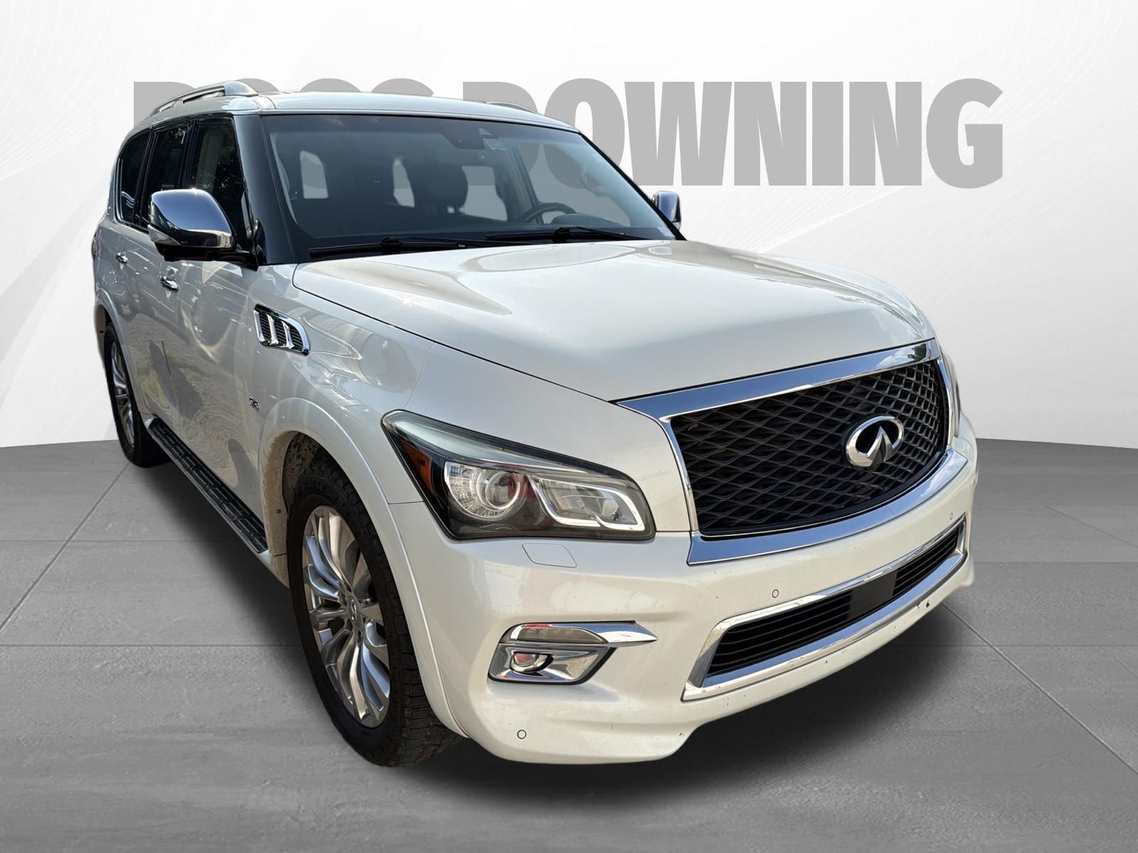 2017 INFINITI QX80 Base White at Emmons Autoplex