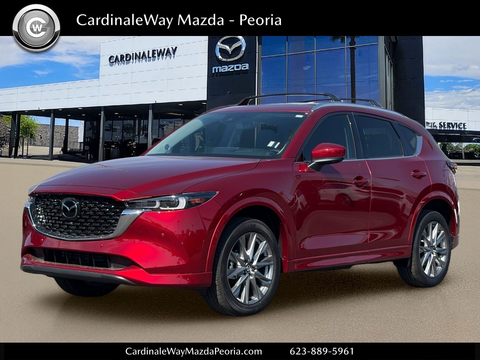 Soul Red Crystal Metallic 2025 Mazda CX-5 SUV / Crossover All-Wheel Drive 6-Speed Automatic