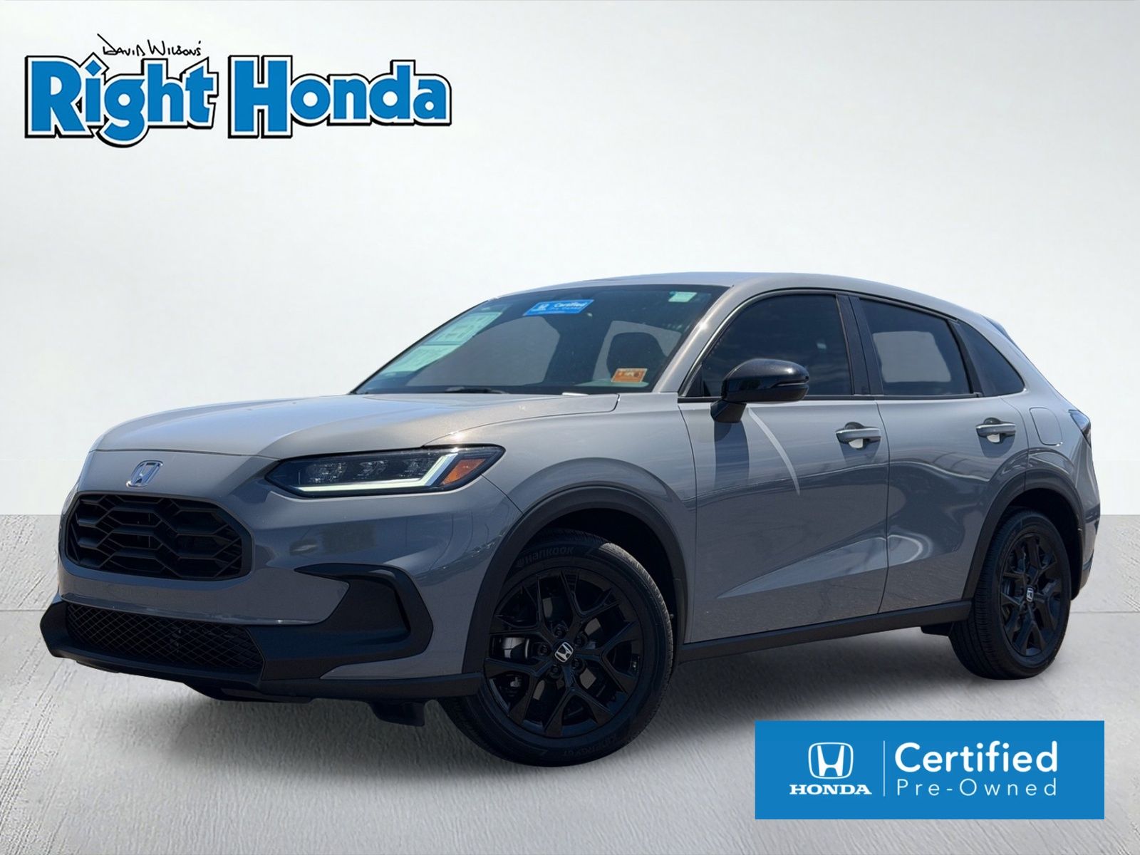 Urban Gray Pearl 2024 Honda HR-V Sport AWD SUV / Crossover All-Wheel Drive Continuously Variable Transmission