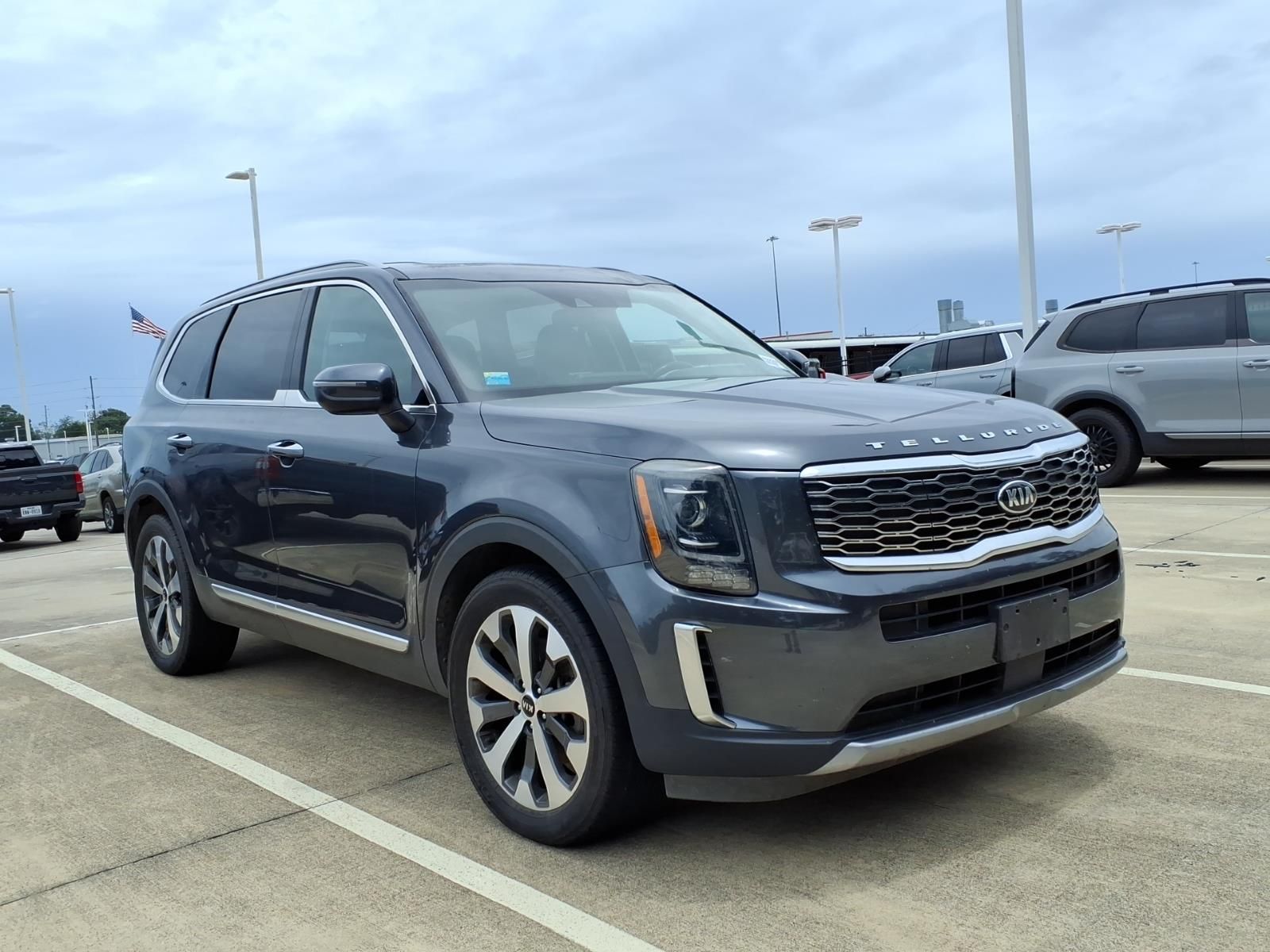 2021 Kia Telluride S Gray at Bravo Nissan