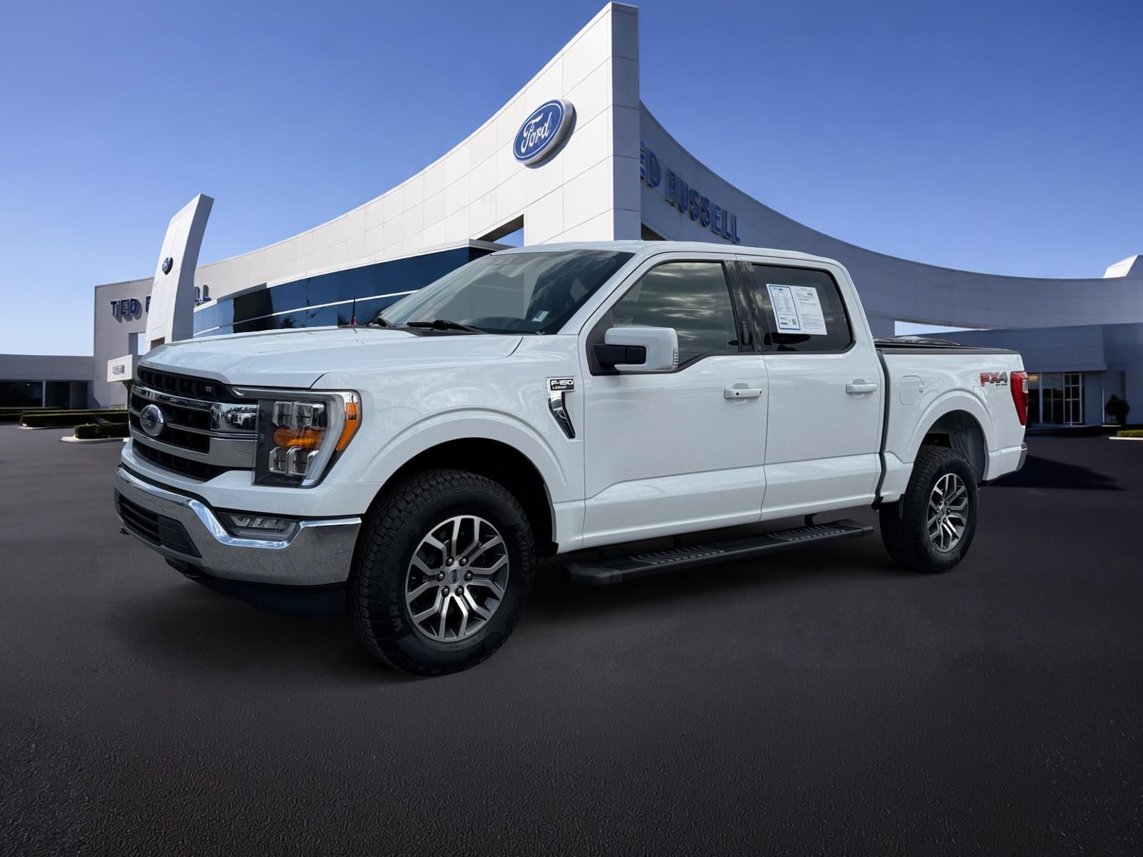 Oxford White 2021 Ford F-150 Pickup Truck Four-Wheel Drive Automatic