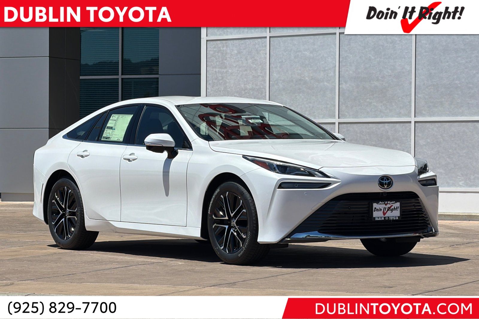 White 2026 Toyota Mirai Sedan Rear-Wheel Drive 1-Speed Automatic