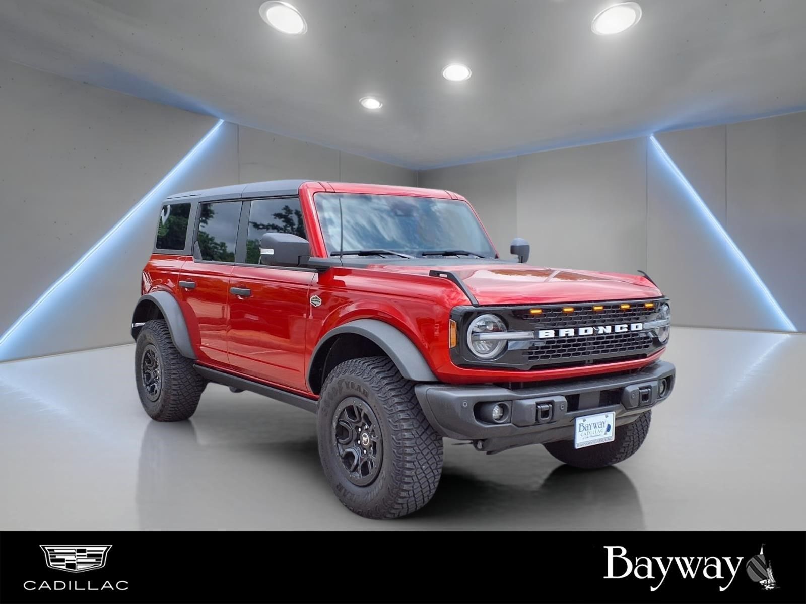 2023 Ford Bronco Wildtrak Red at EAG Ford Navasota