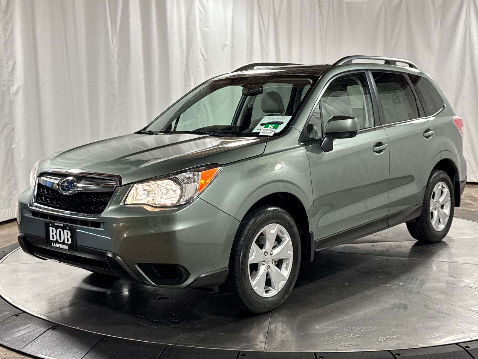 Jasmine Green Metallic 2016 Subaru Forester SUV / Crossover All-Wheel Drive Continuously Variable Transmission