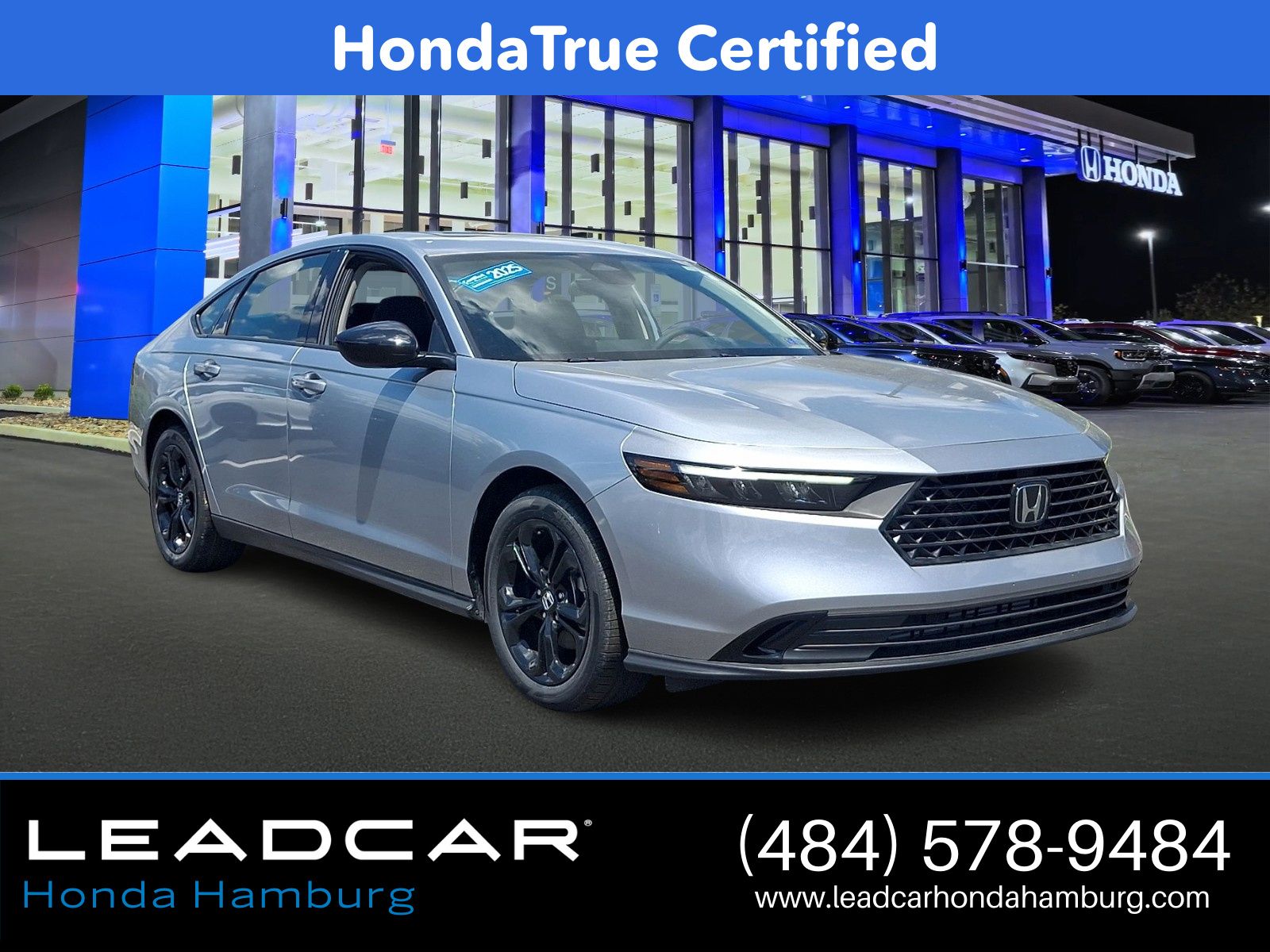 Solar Silver Metallic 2025 Honda Accord SE FWD Sedan Front-Wheel Drive Continuously Variable Transmission