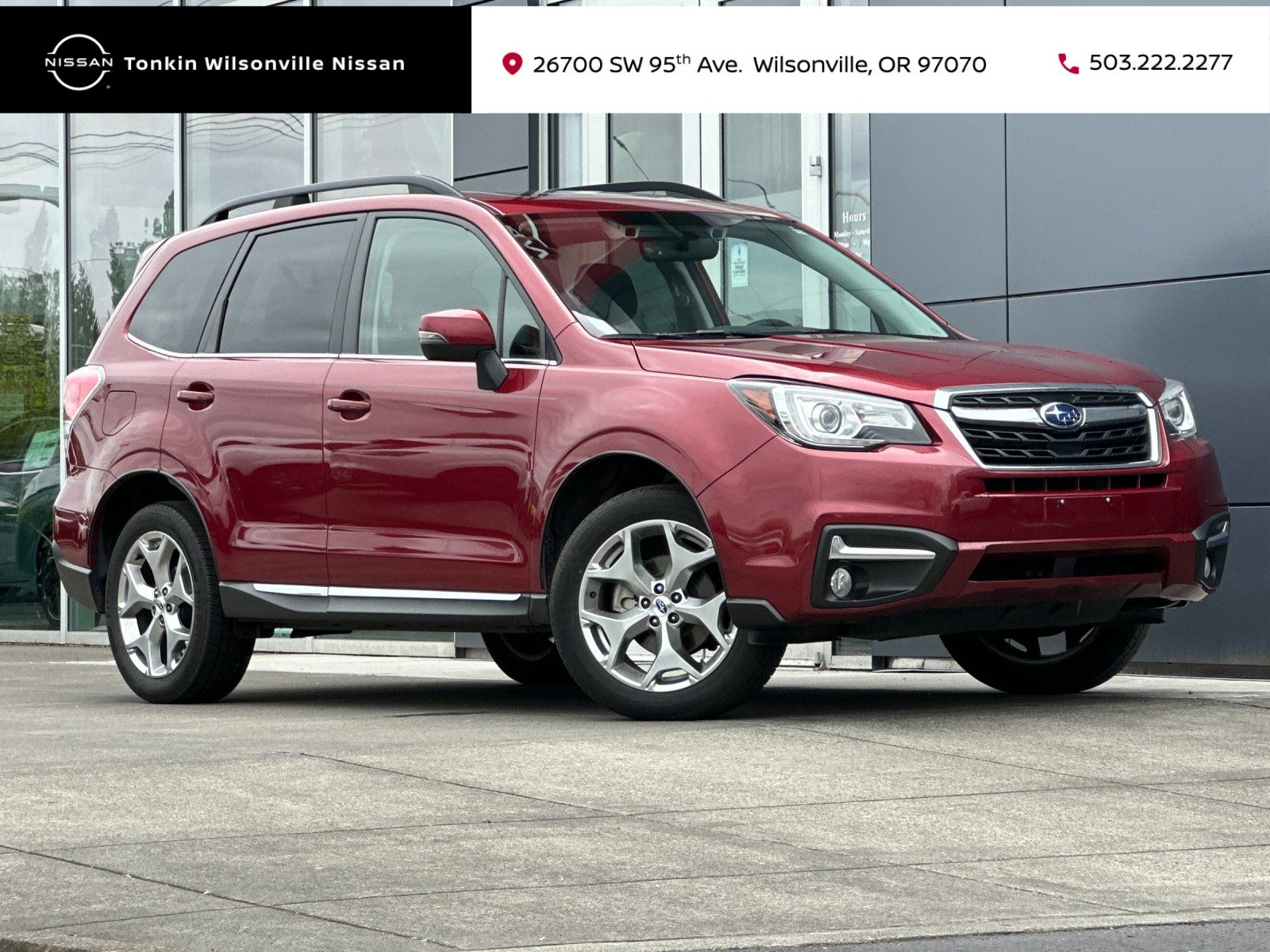 Venetian Red Pearl 2018 Subaru Forester 2.5i Touring SUV / Crossover All-Wheel Drive Continuously Variable Transmission