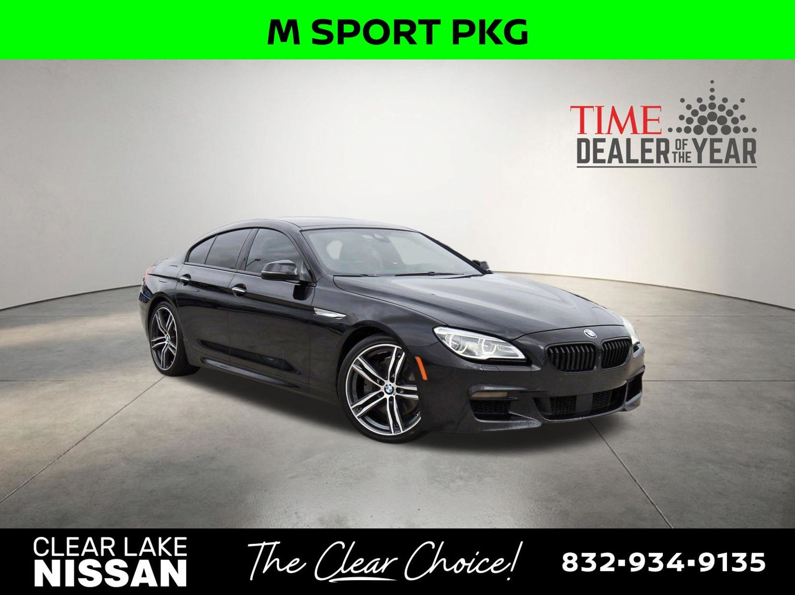 Black Sapphire Metallic 2018 BMW 6 Series 650i Gran Coupe RWD Sedan Rear-Wheel Drive 8-Speed Automatic