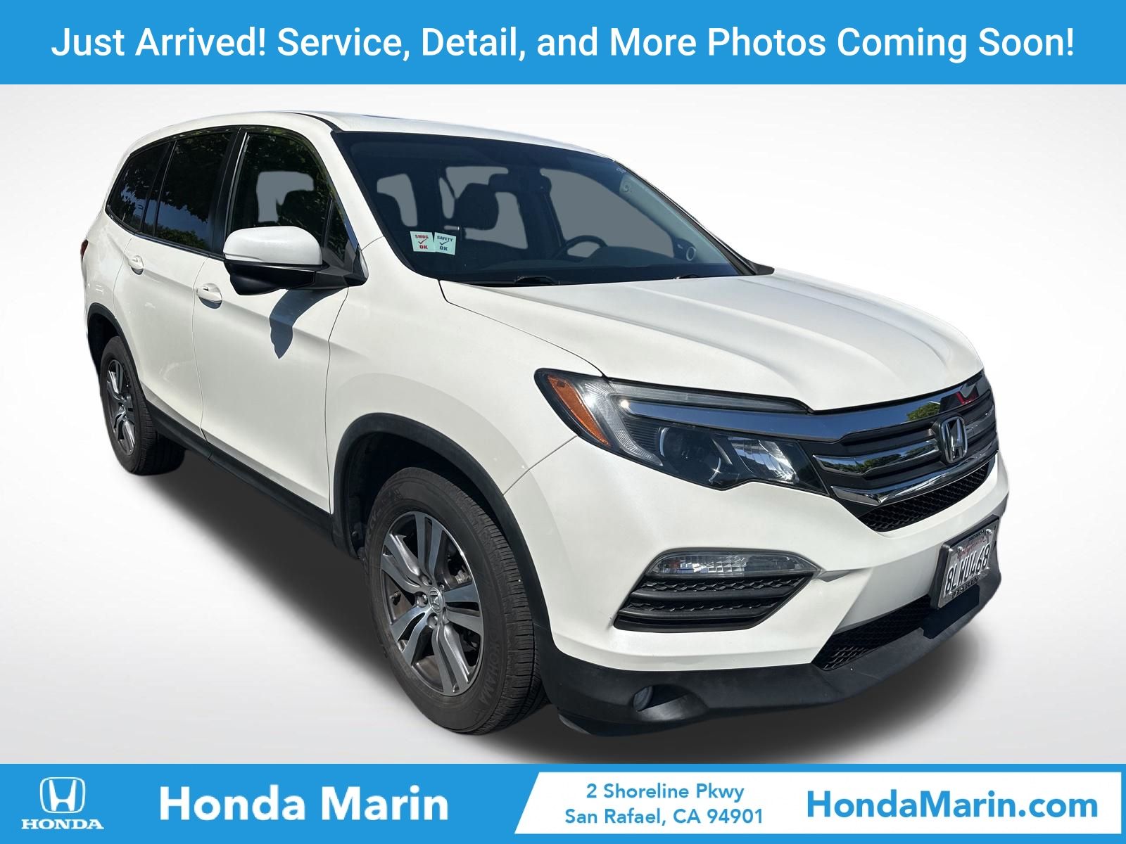 2018 Honda Pilot EX-L AWD SUV / Crossover All-Wheel Drive 6-Speed Automatic