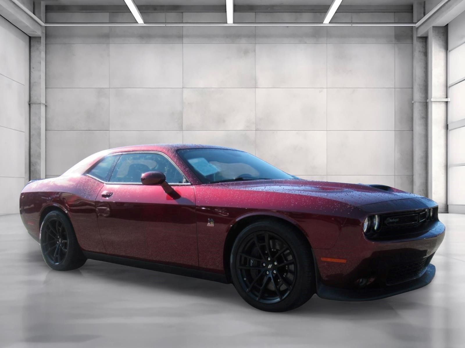 Octane Red Pearlcoat 2022 Dodge Challenger Coupe Rear-Wheel Drive 8-Speed Automatic
