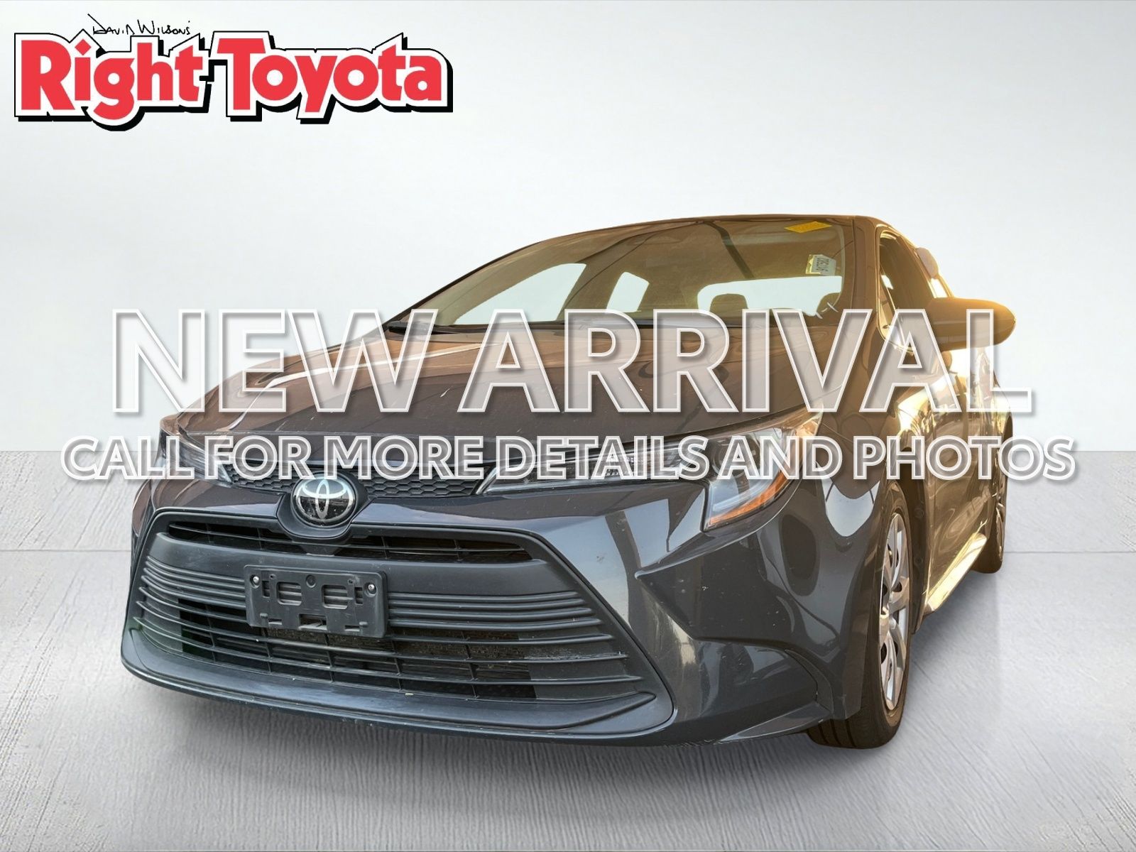 Underground 2024 Toyota Corolla Sedan Front-Wheel Drive Continuously Variable Transmission