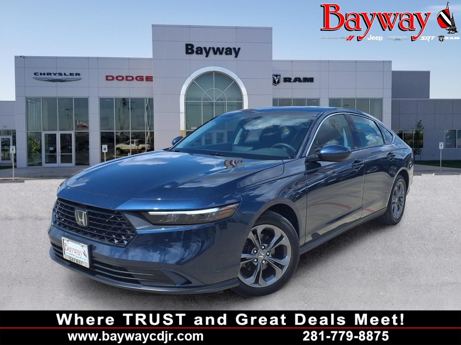 2023 Honda Accord EX  at DeMontrond Mazda