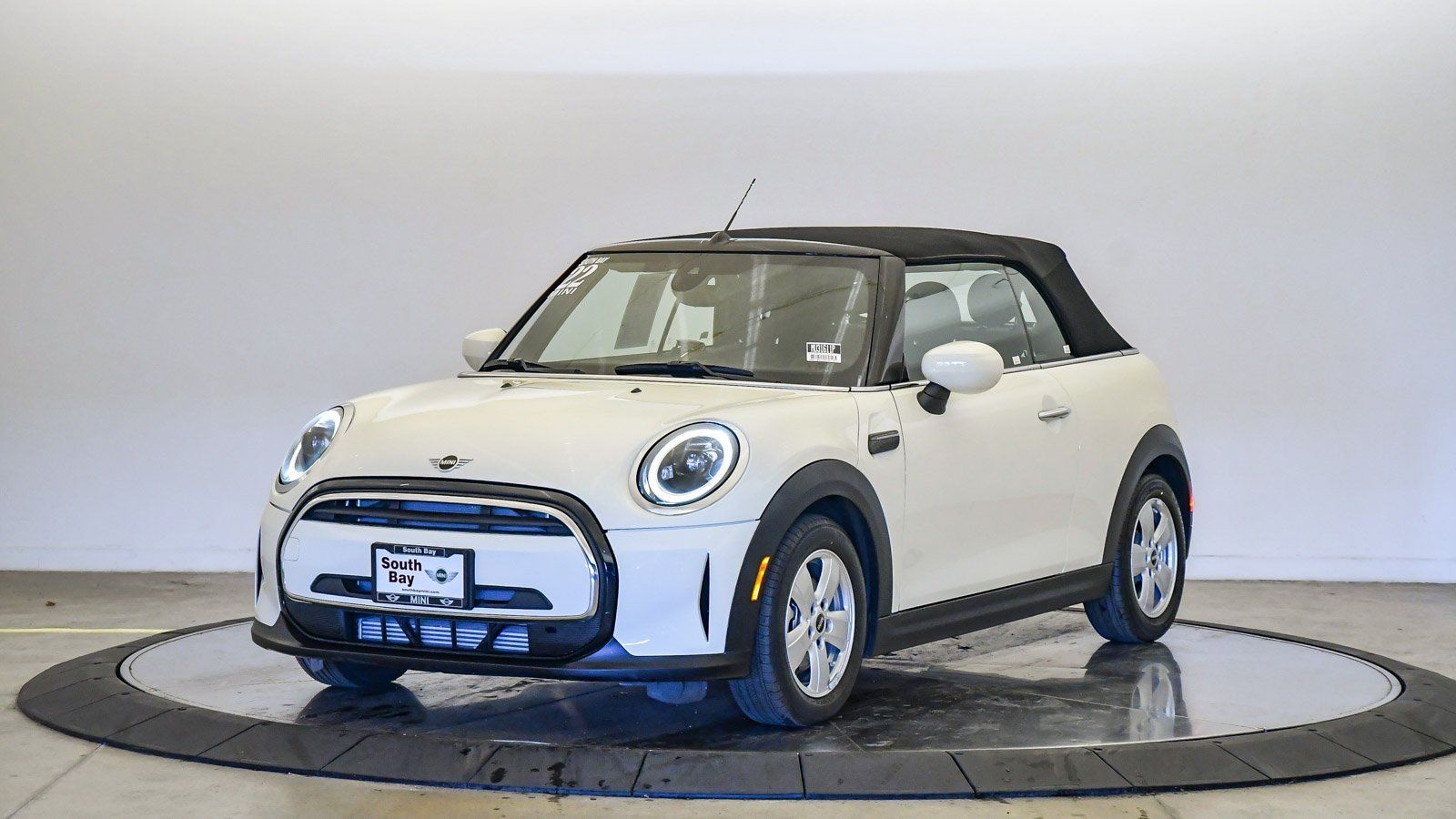 Pepper White 2022 MINI Cooper Convertible FWD Convertible Front-Wheel Drive 7-Speed Automatic