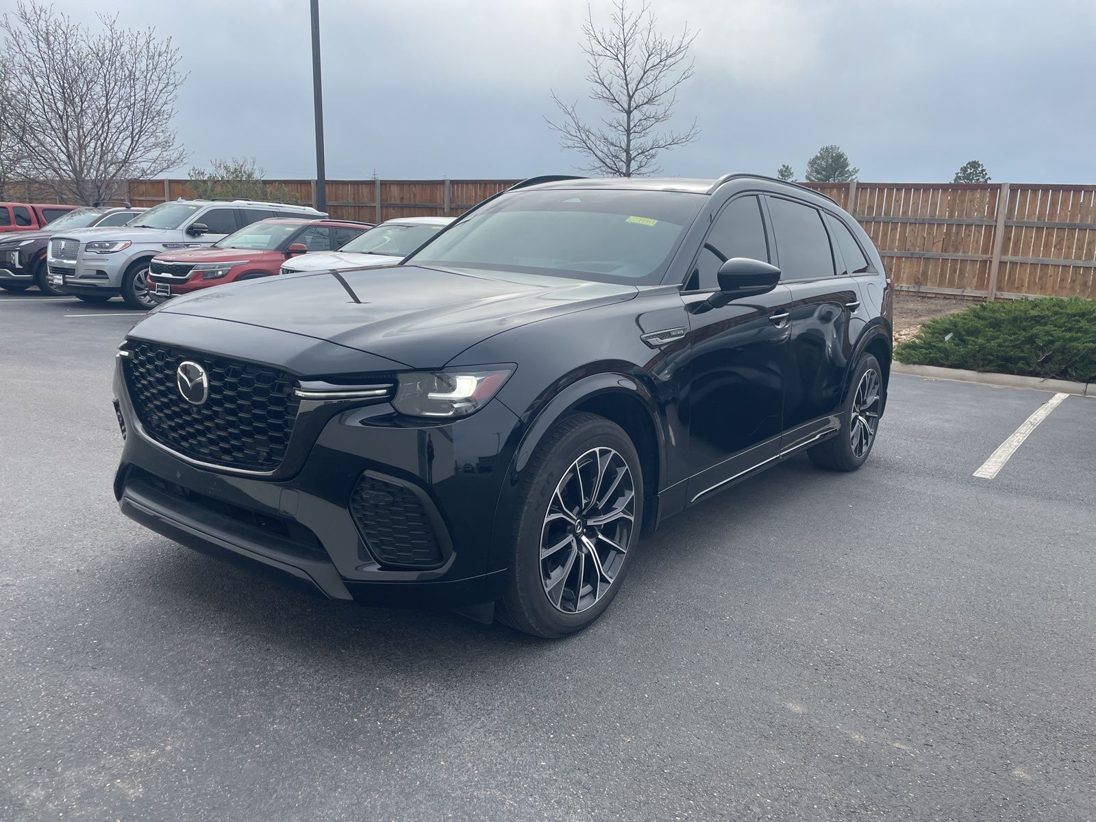 Jet Black Mica 2025 Mazda CX-70 3.3 Turbo S Premium AWD SUV / Crossover All-Wheel Drive 8-Speed Automatic