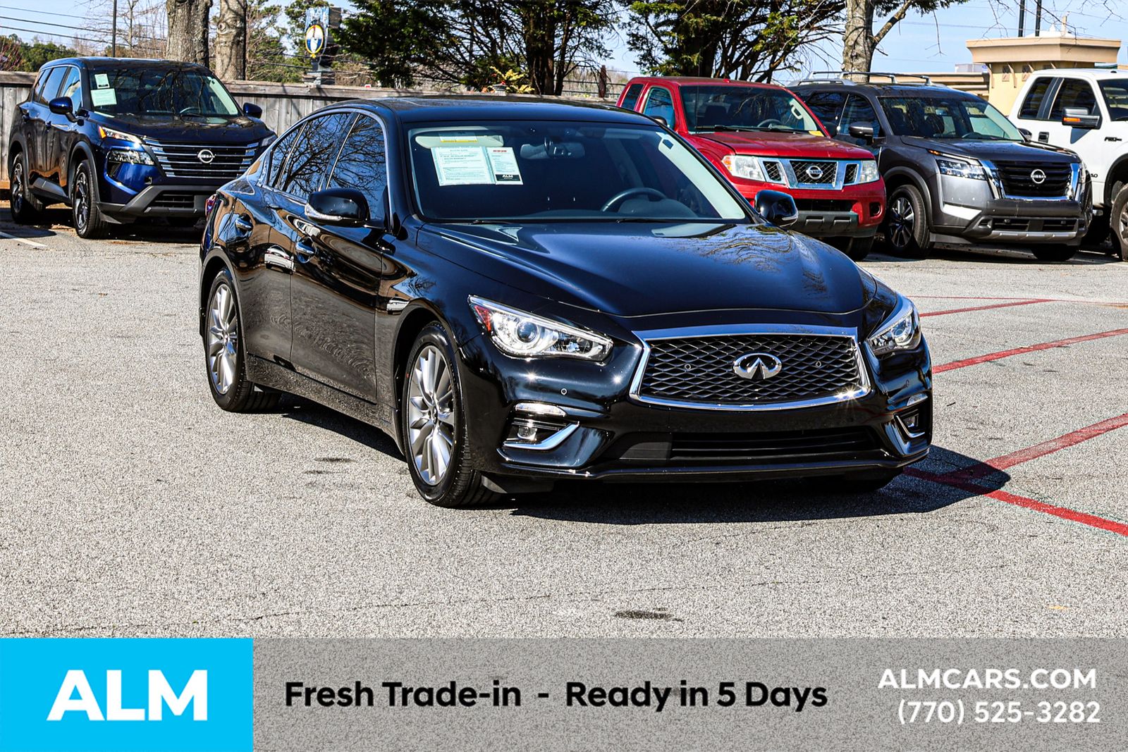 Used 2024 Black INFINITI LUXE image 4