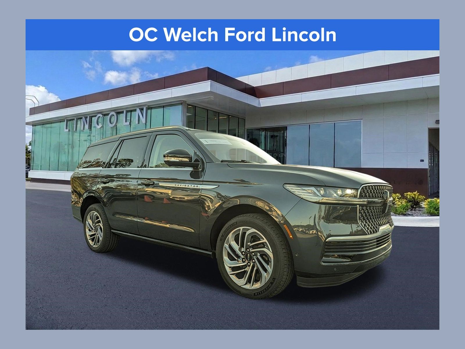 Blue Metallic 2025 Lincoln Navigator Reserve 4WD SUV / Crossover Four-Wheel Drive Automatic