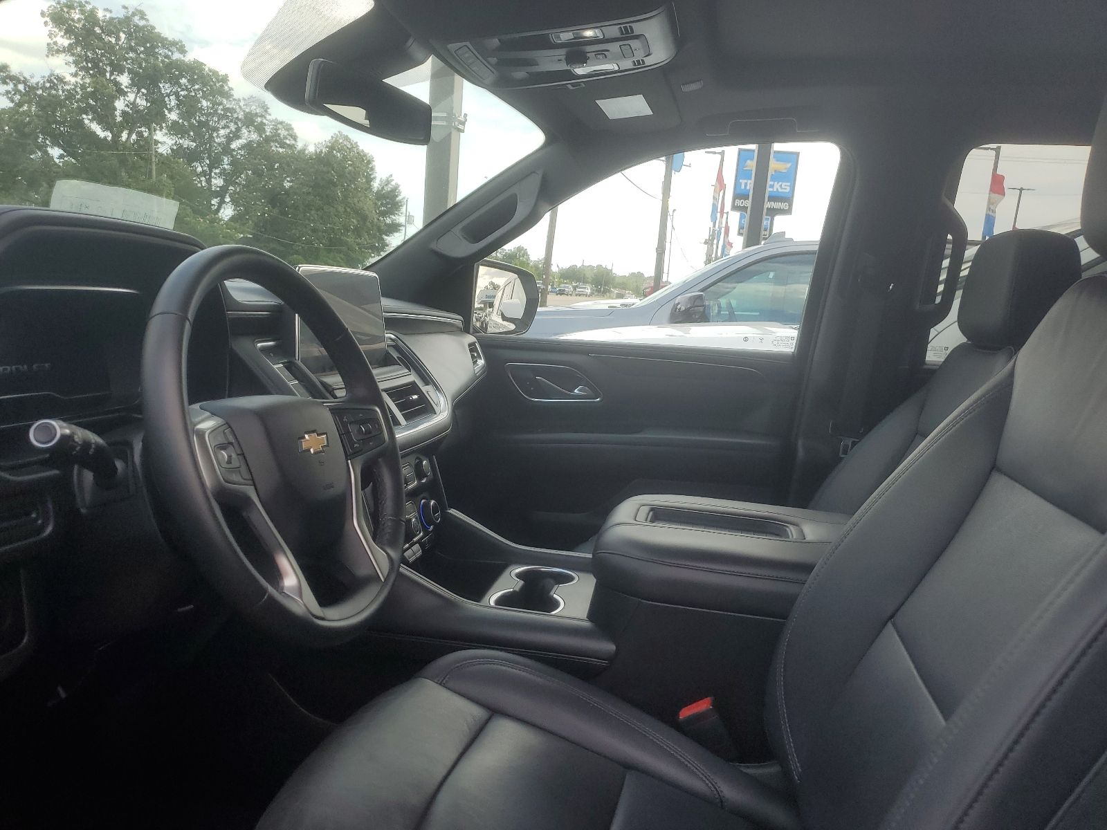 2022 Chevrolet Tahoe LT White at Ross Downing Chevrolet