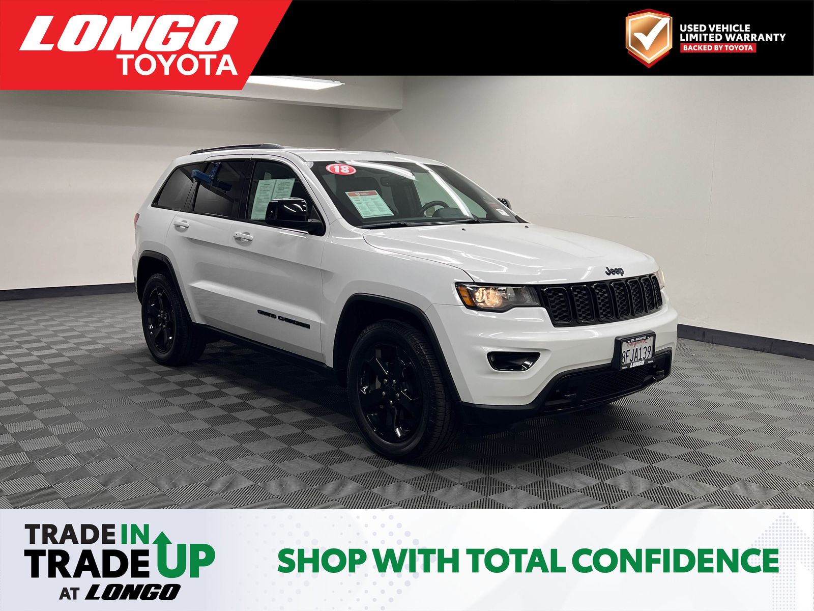 used 2018 Jeep Grand Cherokee car, priced at $20,488