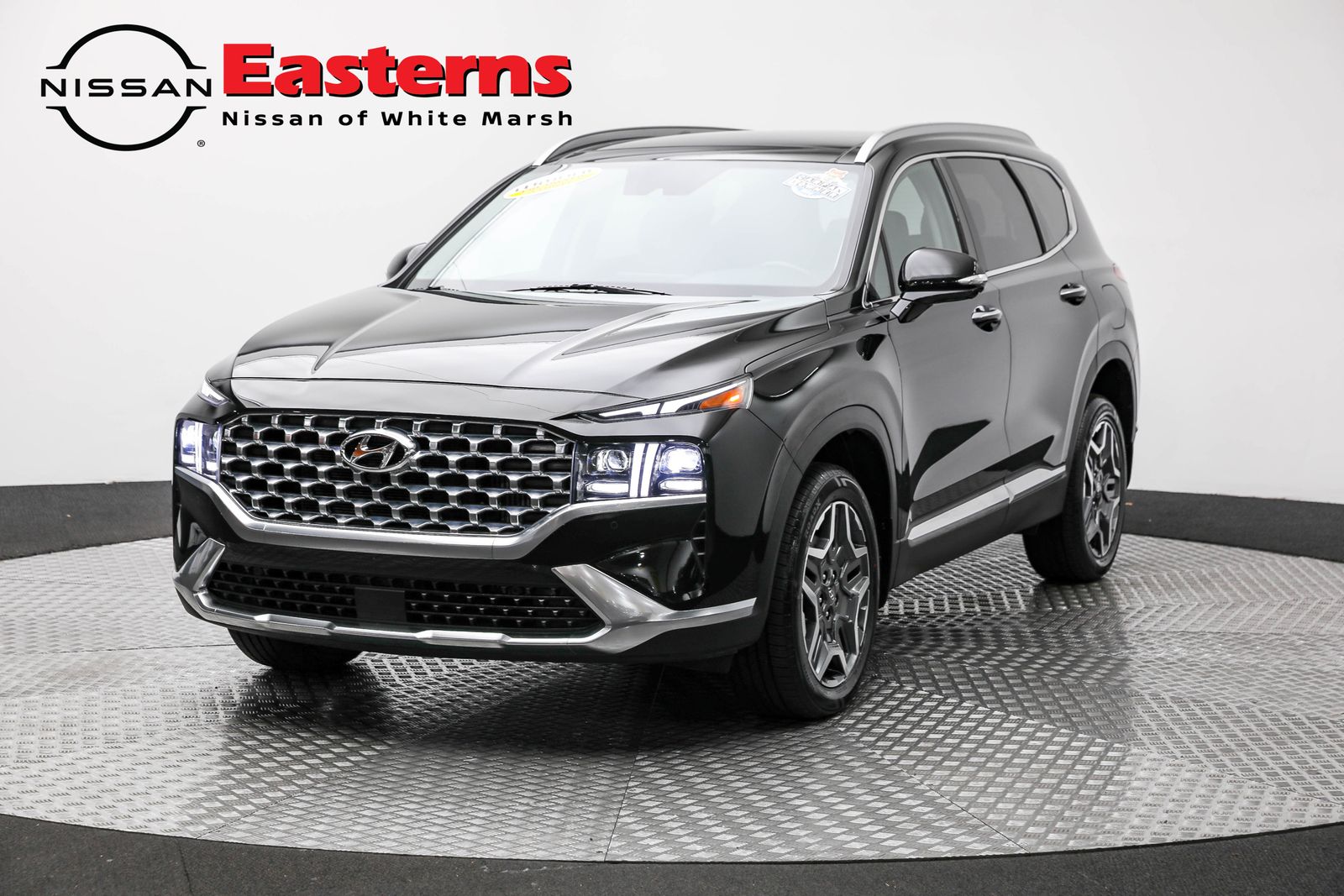 Twilight Black 2023 Hyundai Santa Fe Hybrid Limited AWD SUV / Crossover All-Wheel Drive 6-Speed Automatic