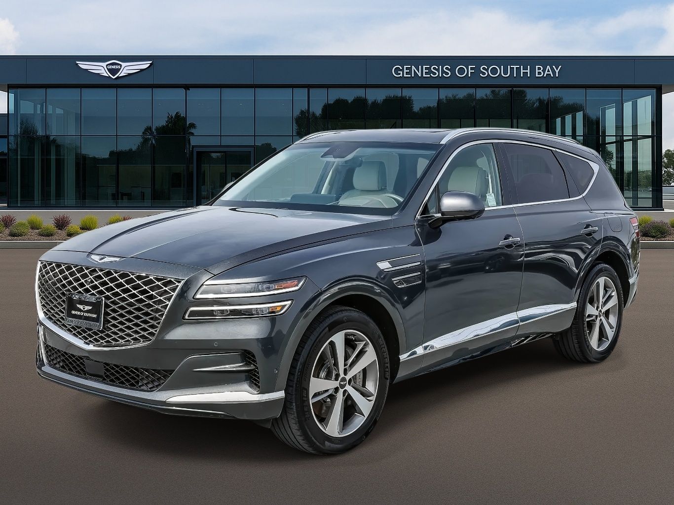 Himalayan Gray 2023 Genesis GV80 3.5T AWD SUV / Crossover All-Wheel Drive 8-Speed Automatic