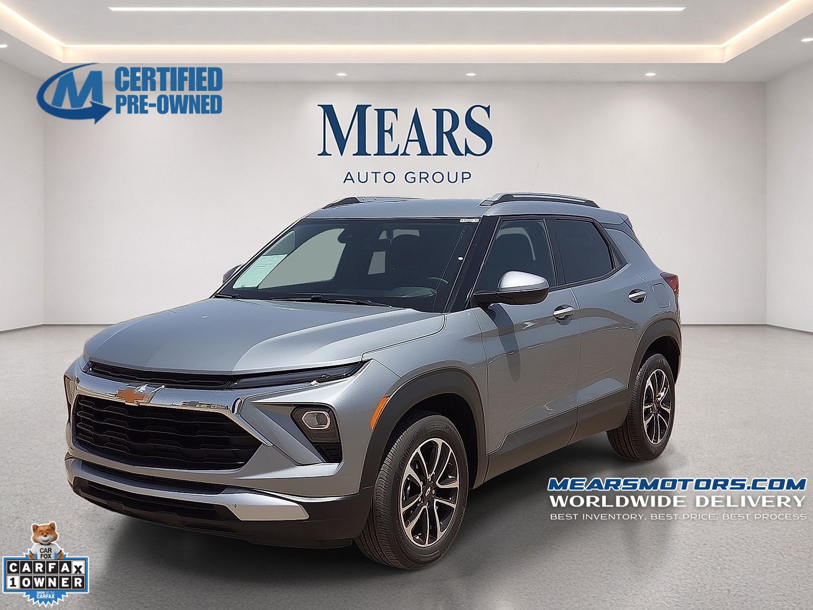Sterling Gray Metallic 2025 Chevrolet Trailblazer SUV / Crossover Front-Wheel Drive Continuously Variable Transmission