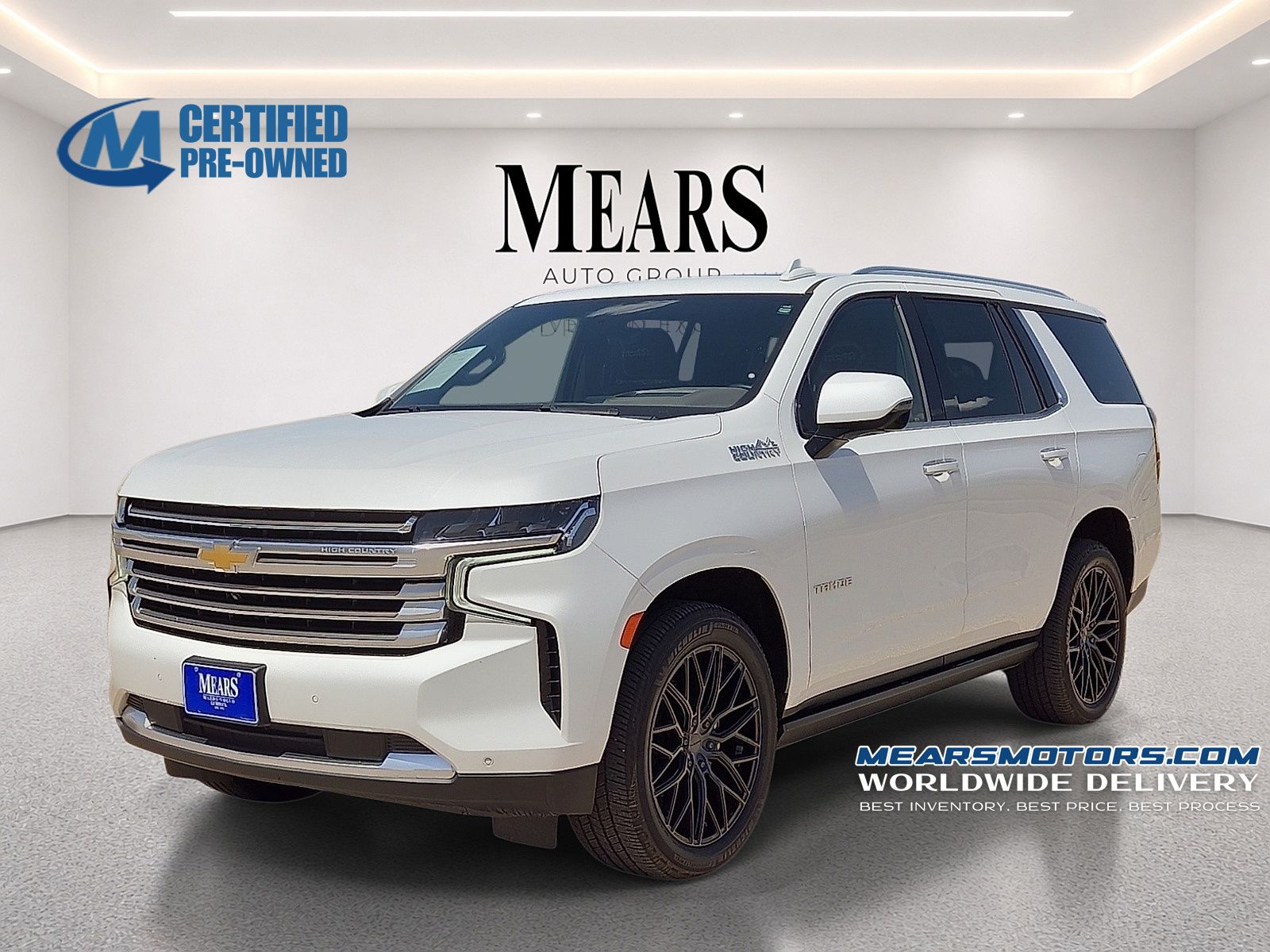 White (Iridescent Pearl Tricoat) 2022 Chevrolet Tahoe SUV / Crossover Four-Wheel Drive 