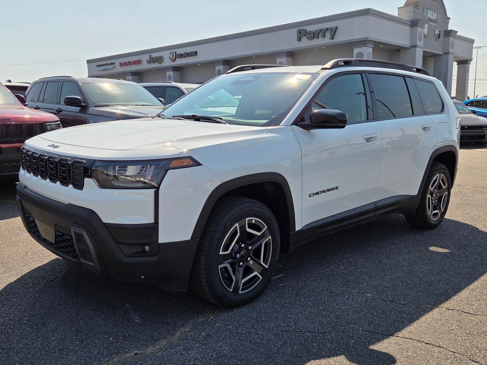 bright white clearcoat 2026 Jeep Cherokee Limited 4WD SUV / Crossover Four-Wheel Drive Continuously Variable Transmission
