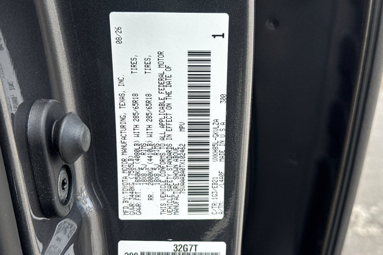 New 2026 Toyota Sequoia SUV