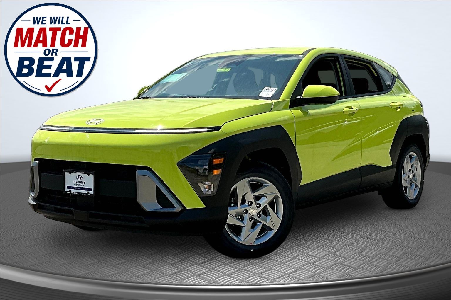 Neoteric Yellow 2026 Hyundai Kona SUV / Crossover Front-Wheel Drive Continuously Variable Transmission