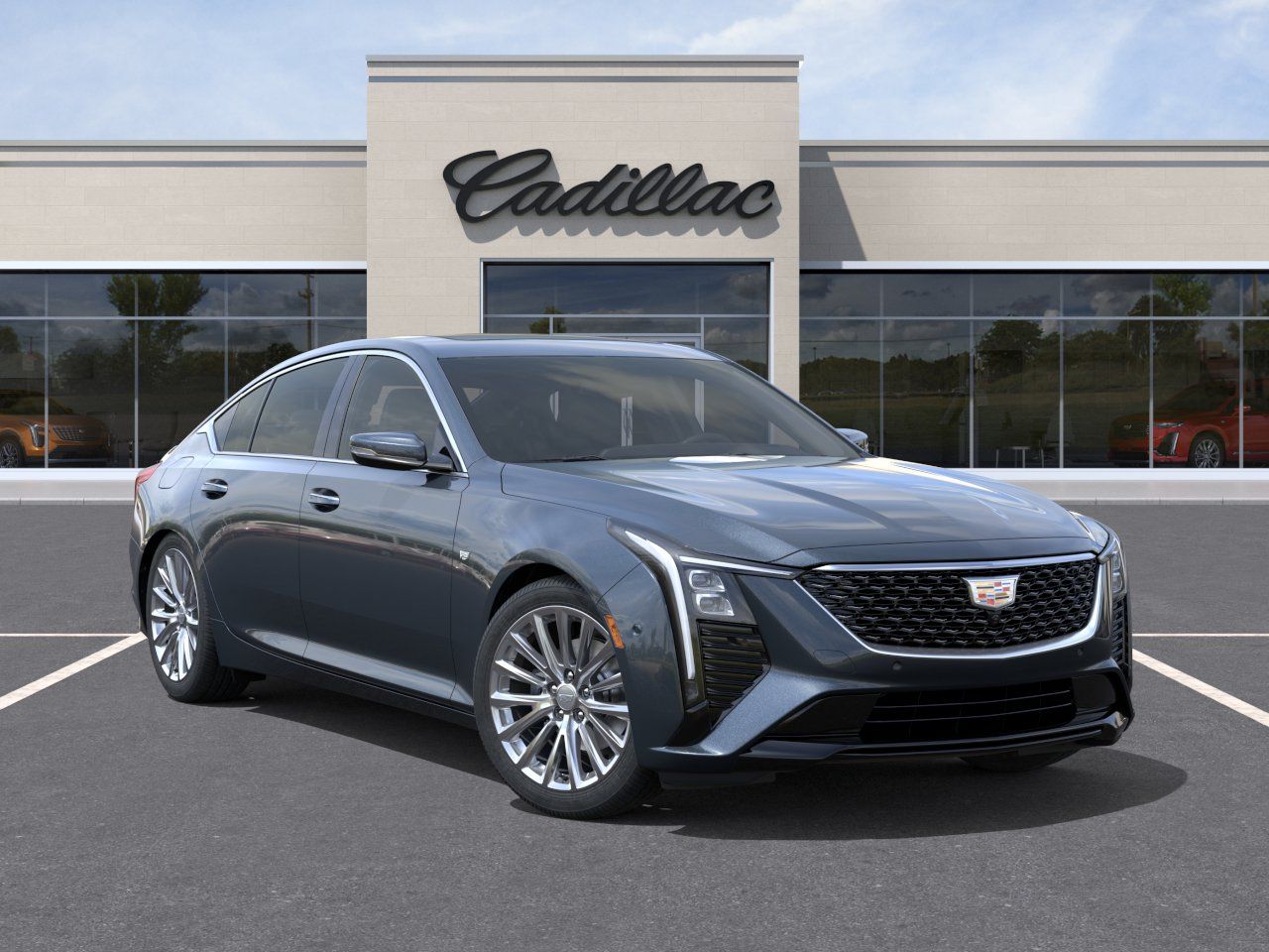 2026 Cadillac CT5 Premium Luxury Black at Ross Downing Buick GMC