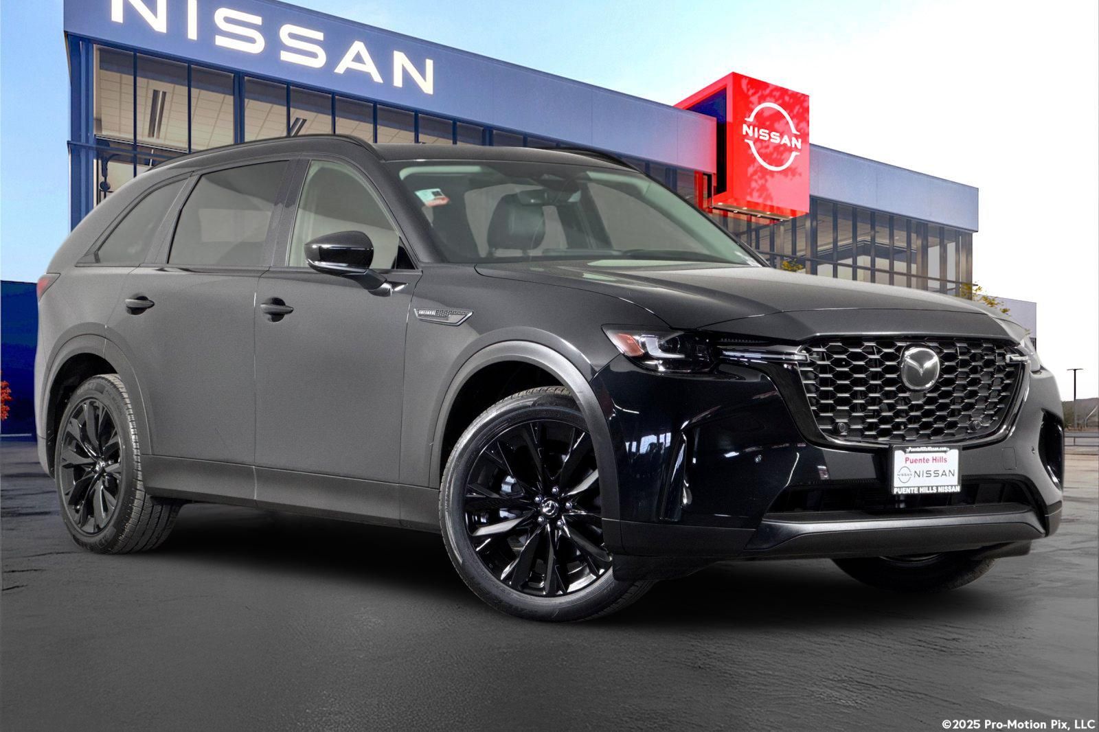 Jet Black Mica 2025 Mazda CX-90 3.3 Turbo Premium Sport AWD SUV / Crossover All-Wheel Drive 8-Speed Automatic