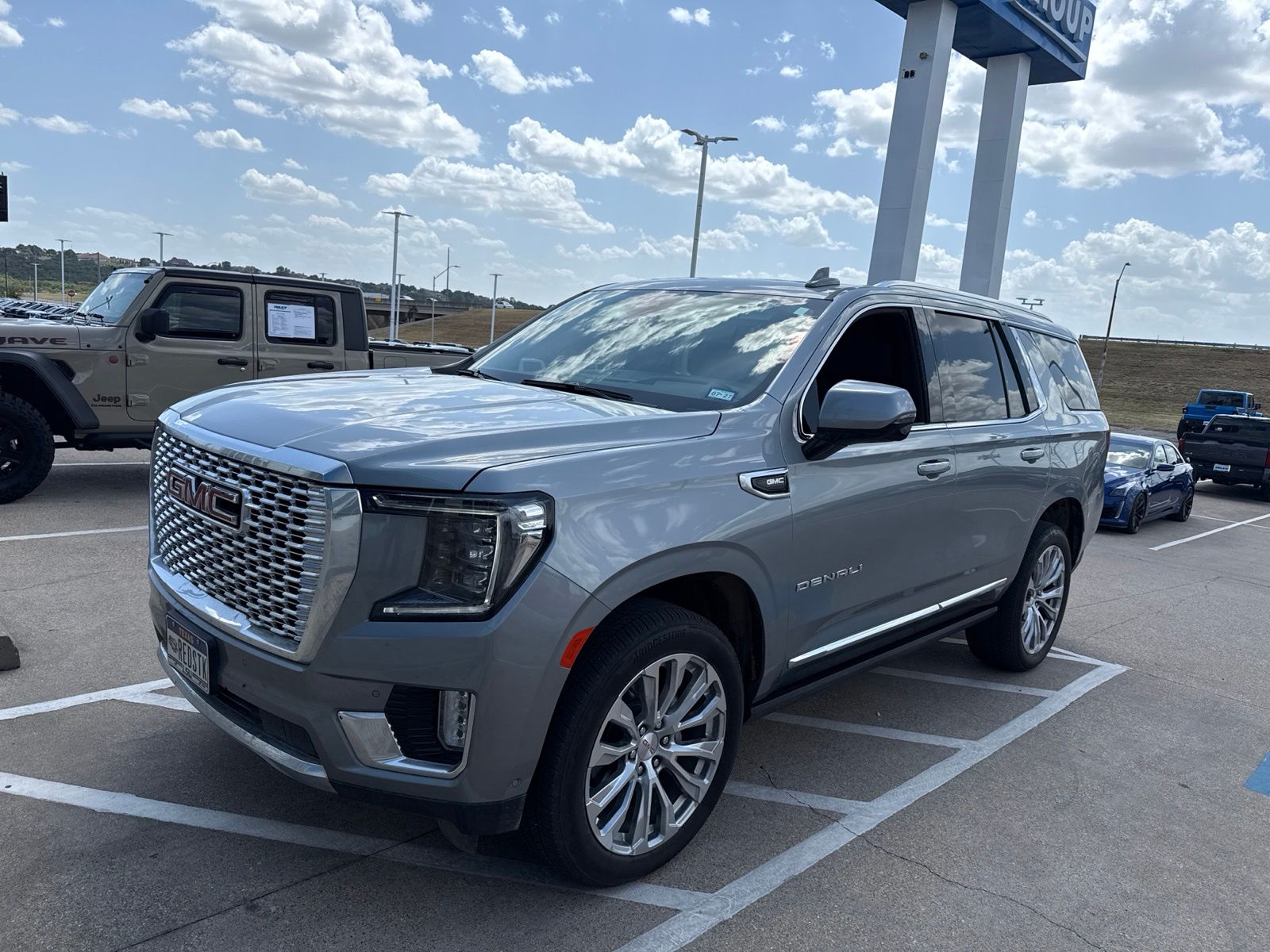 Sterling Metallic 2024 GMC Yukon SUV / Crossover Four-Wheel Drive